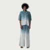 Crochet Ombre Pant - Green sold by Honor the Gift