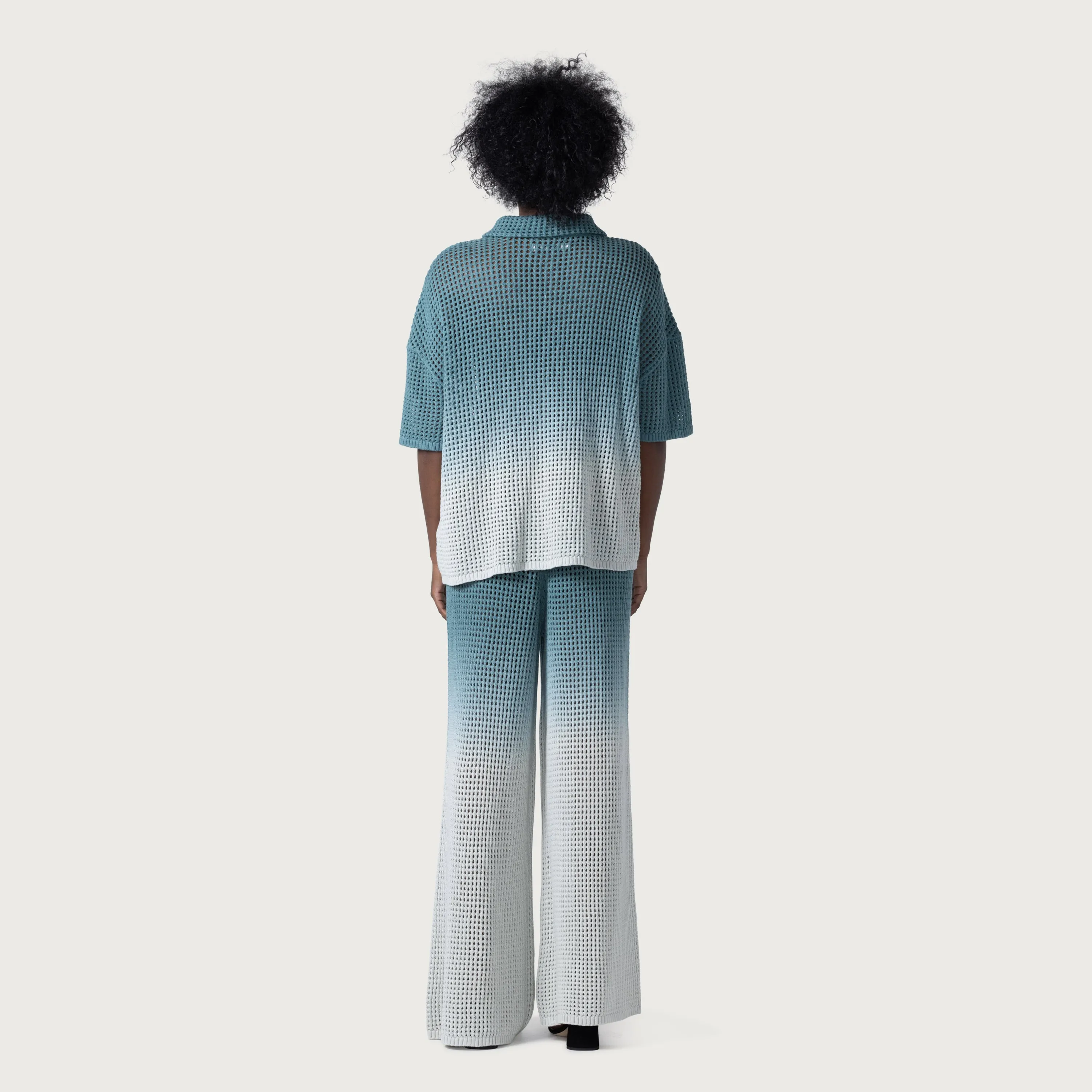 Crochet Ombre Pant - Green sold by Honor the Gift product image thumbnail 4