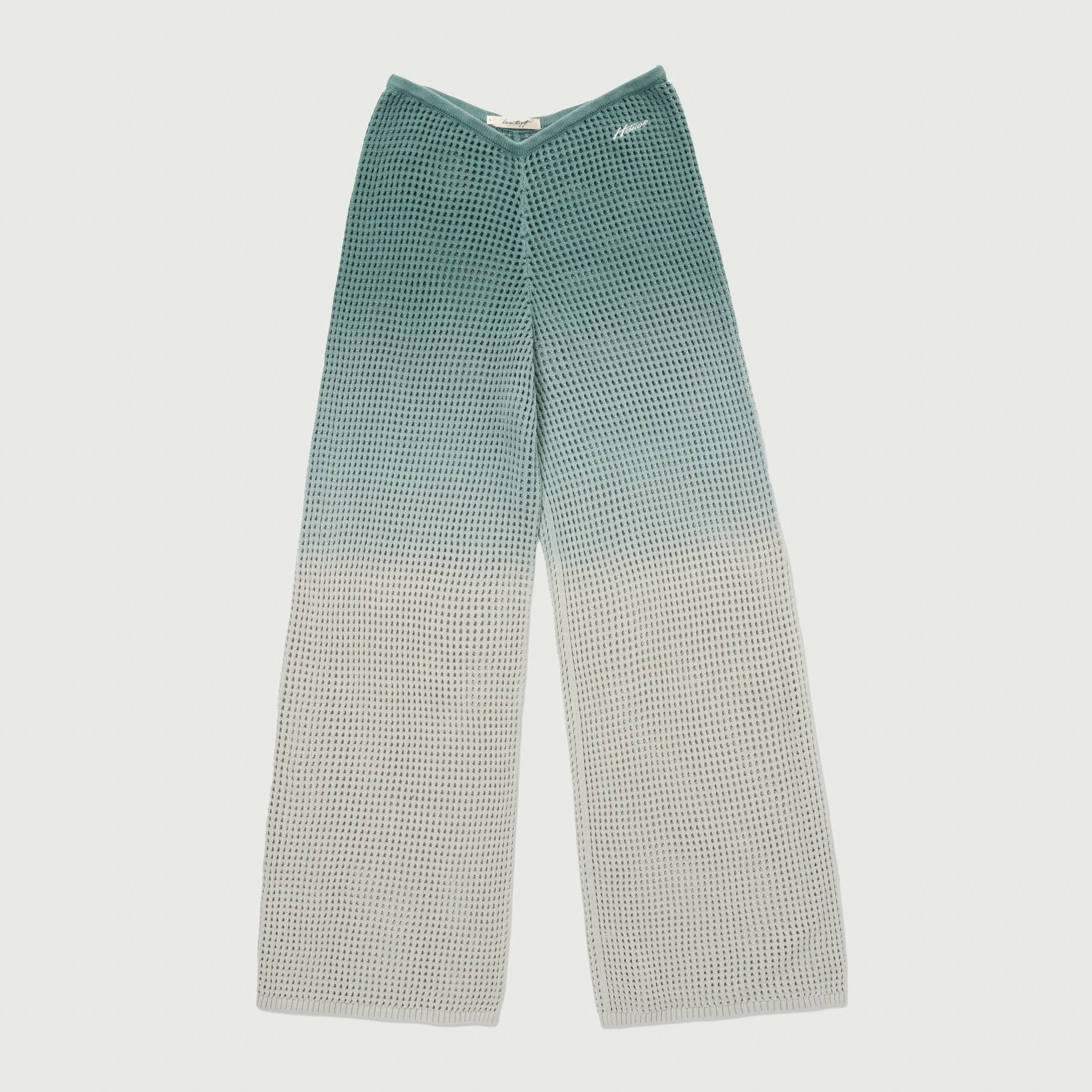 Crochet Ombre Pant - Green sold by Honor the Gift