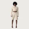 Raw Edge Baggy Short - Tan sold by Honor the Gift