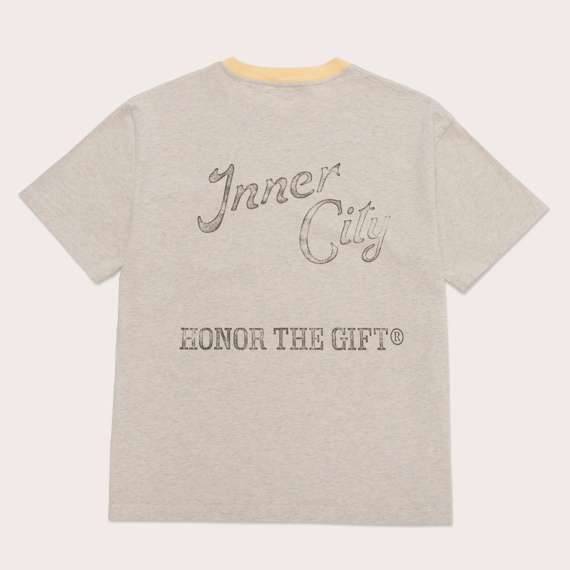 Neighborhood Pocket T-Shirt - Oatmeal sold by Honor the Gift product image thumbnail 2