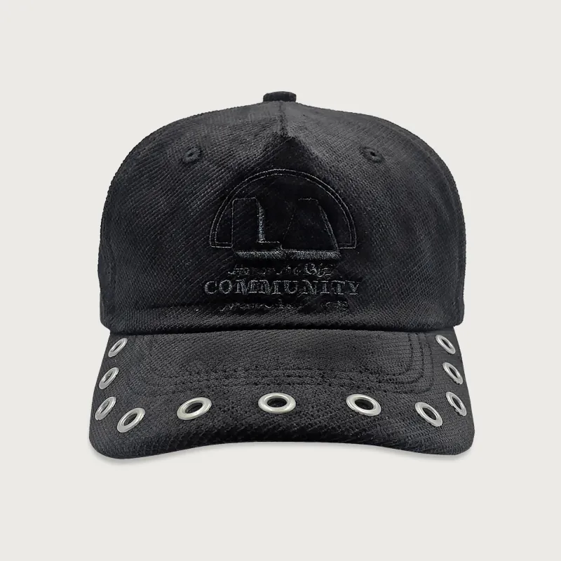 Eyelet Cap - Black sold by Honor the Gift
