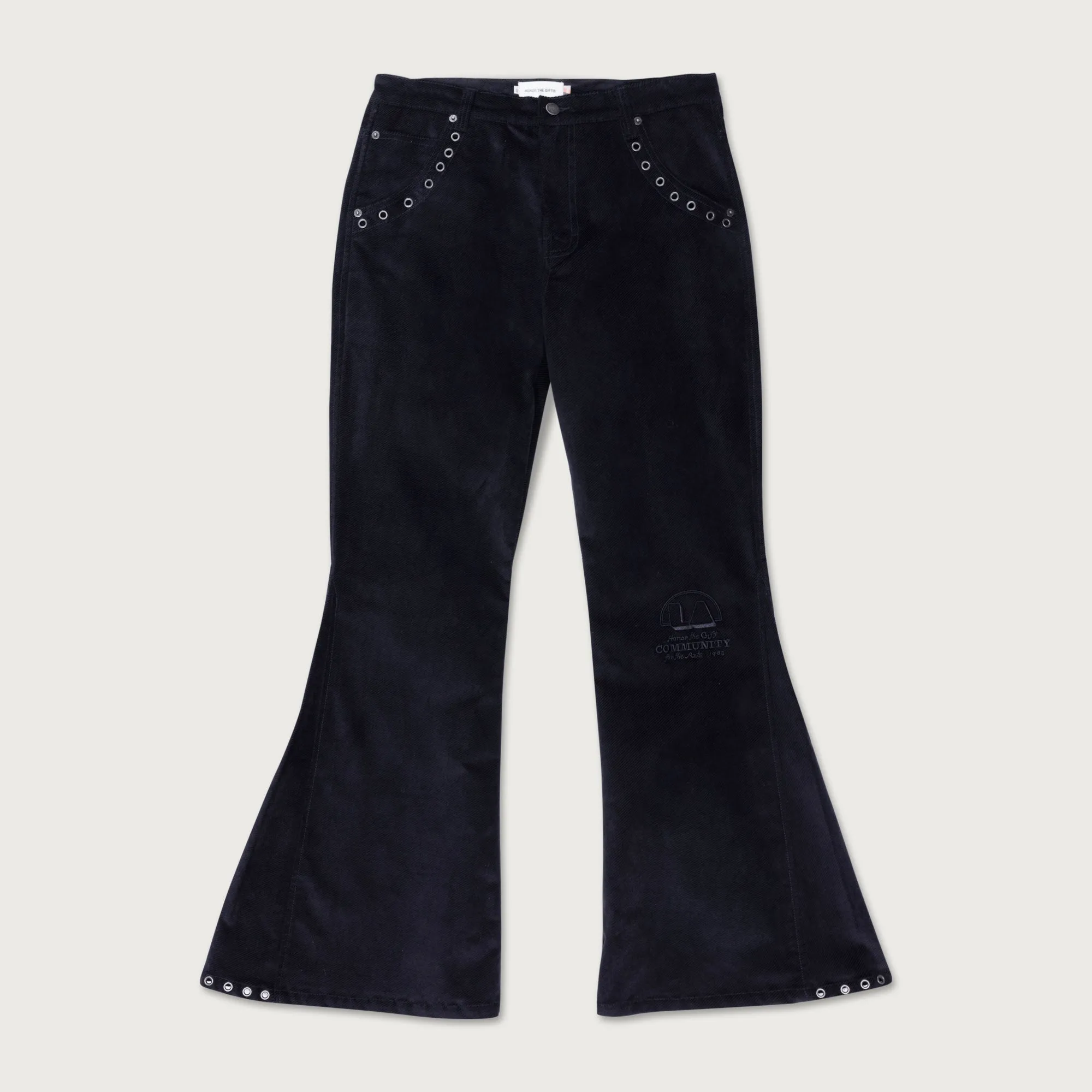 Brushed Bell Bottom - Black sold by Honor the Gift