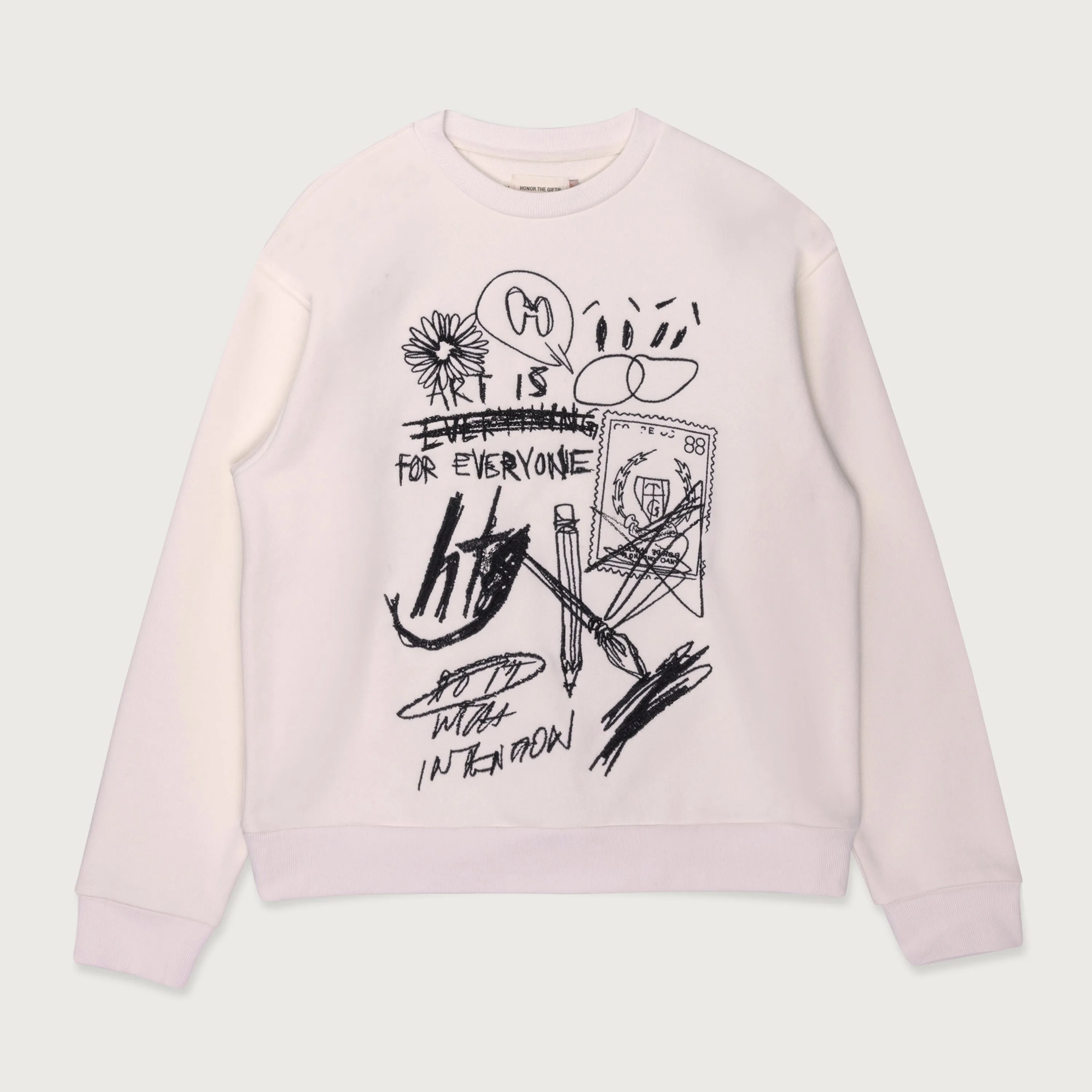 Quick Sketch Crew - Bone sold by Honor the Gift