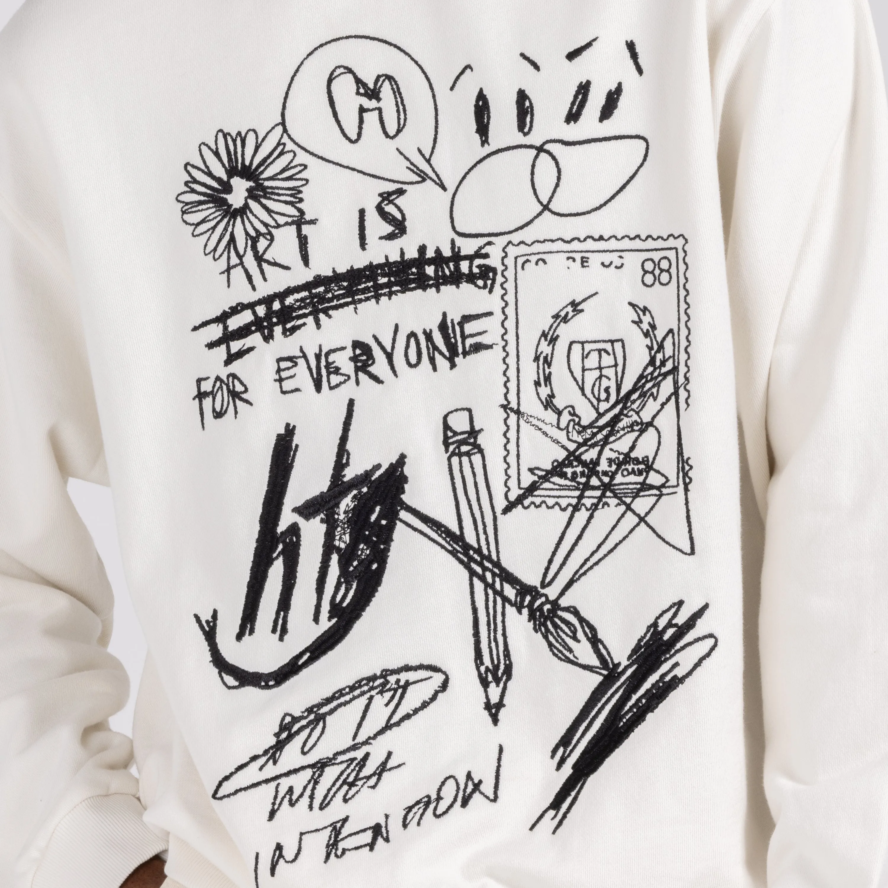 Quick Sketch Crew - Bone sold by Honor the Gift product image thumbnail 4