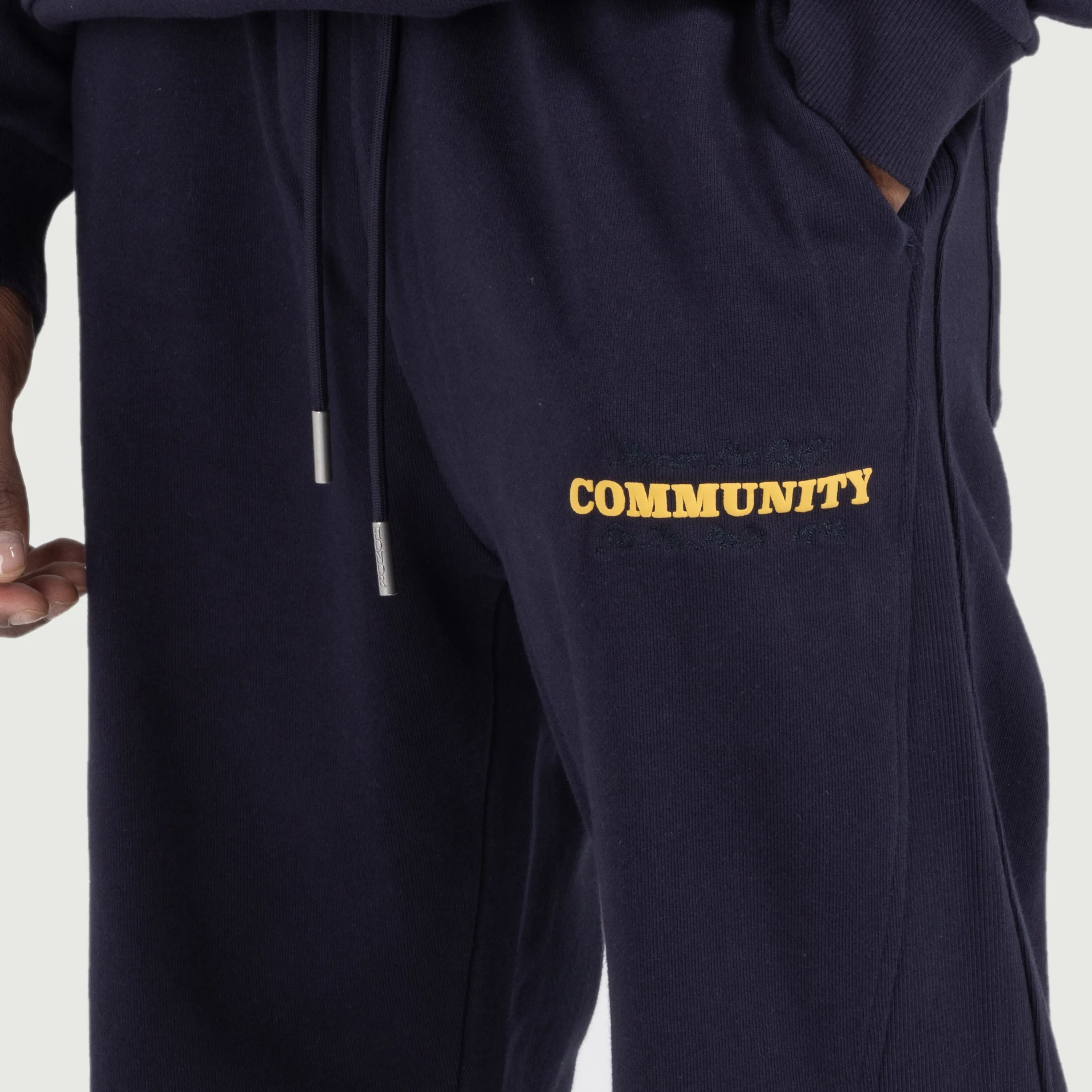 Track Sweats - Navy sold by Honor the Gift product image thumbnail 3