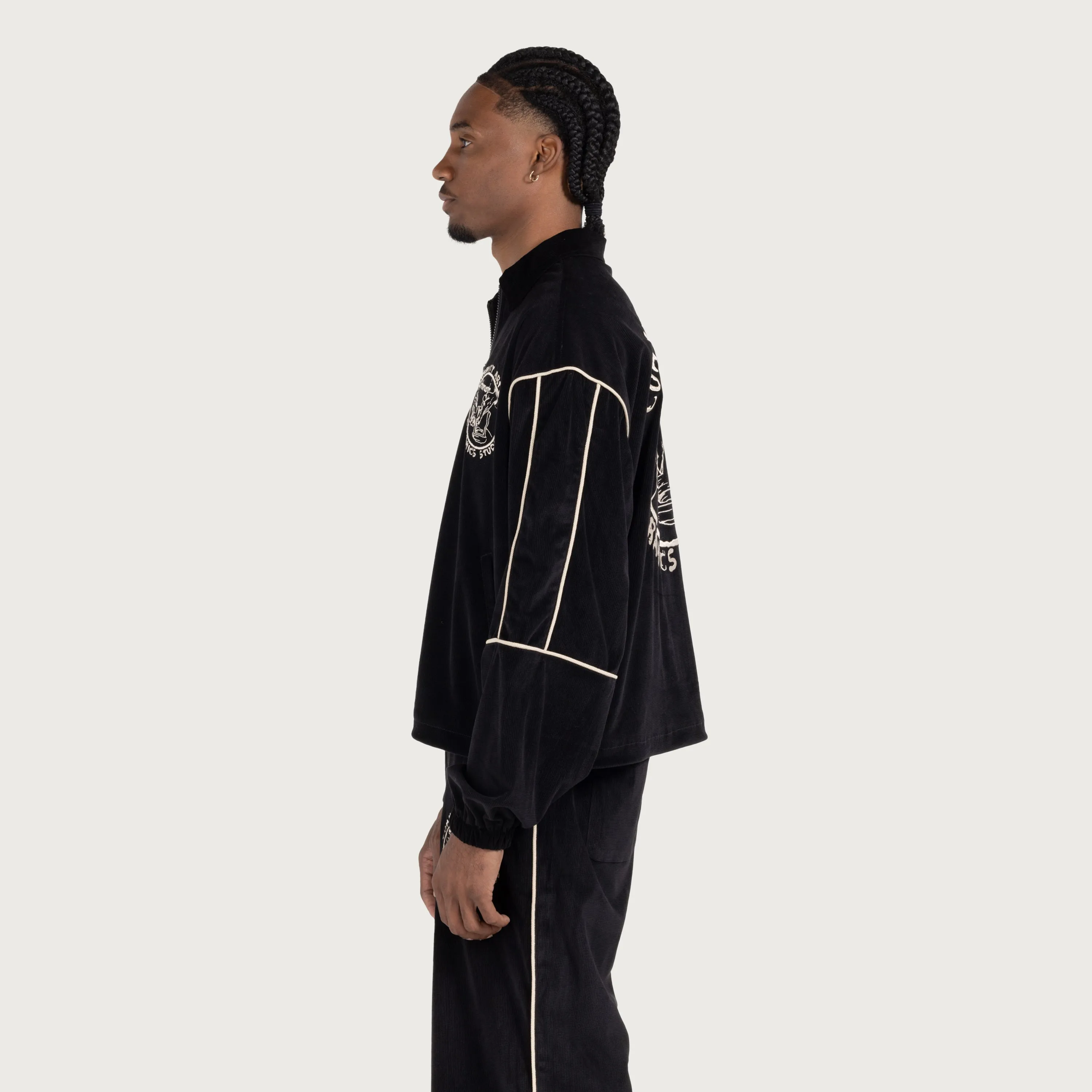 Piping Track Jacket - Black sold by Honor the Gift product image thumbnail 5