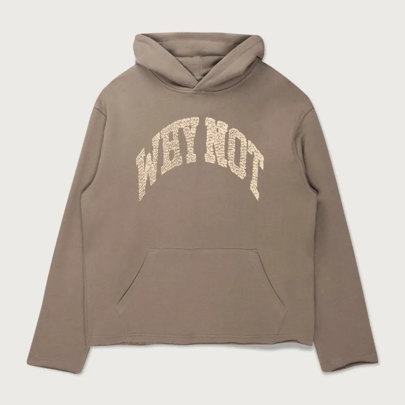 Why Not Hoodie - Taupe sold by Honor the Gift
