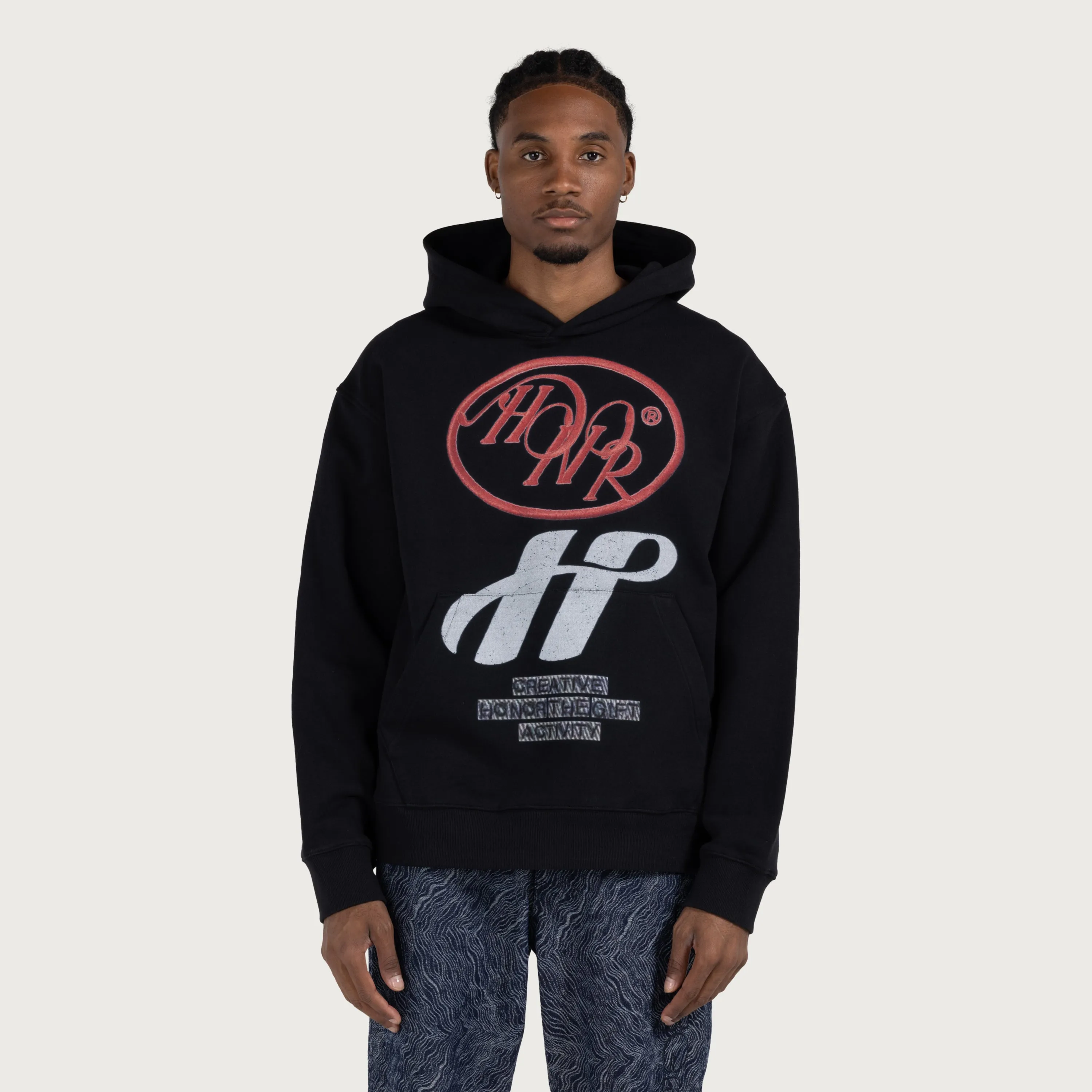 Pop Art Hoodie - Black sold by Honor the Gift product image thumbnail 2