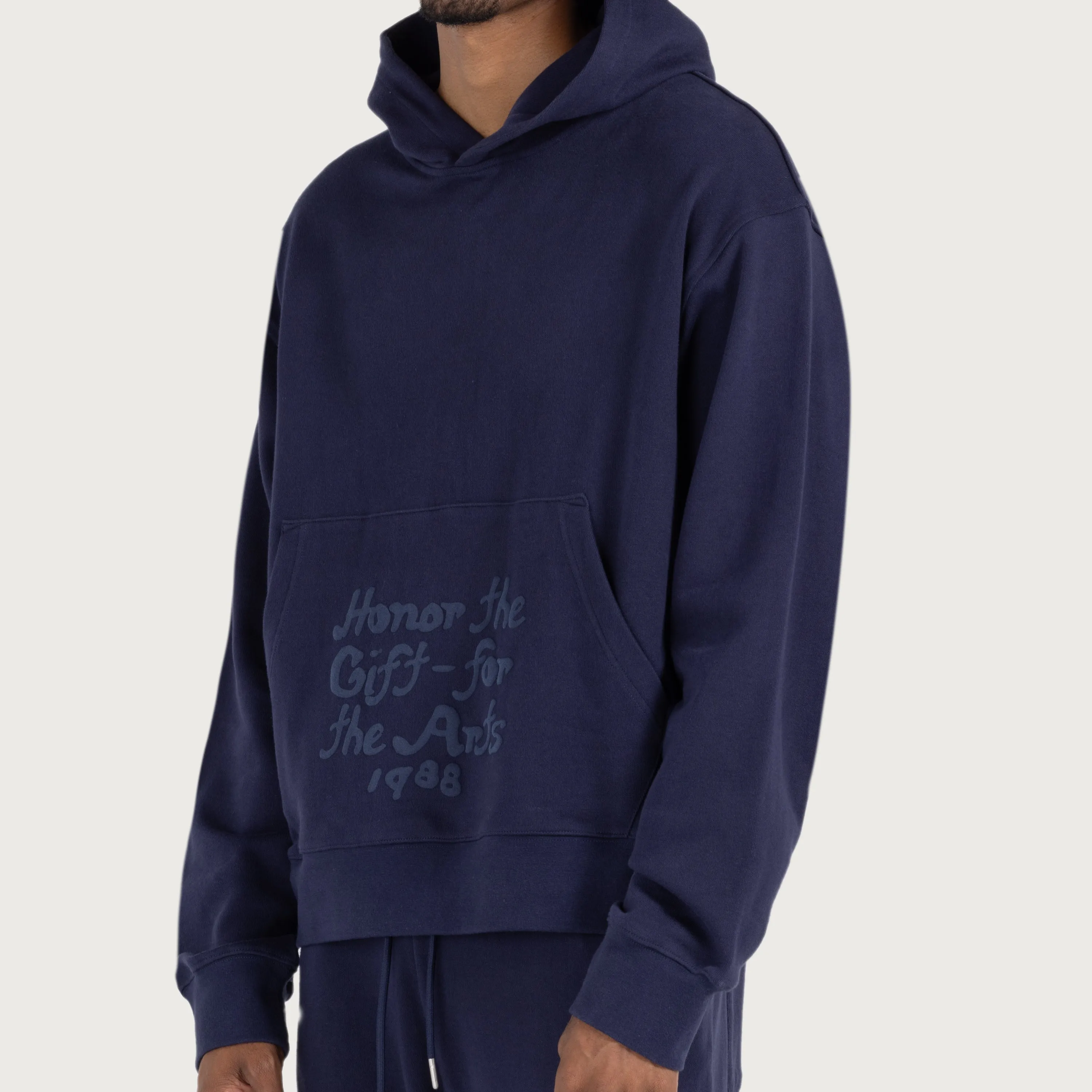 Reverse Hoodie - Navy sold by Honor the Gift product image thumbnail 3