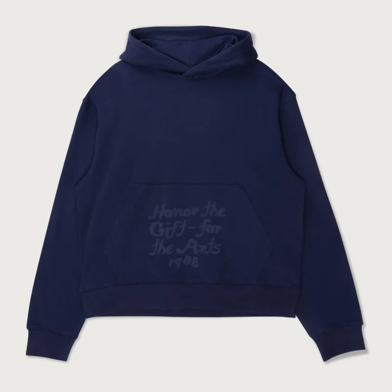 Reverse Hoodie - Navy sold by Honor the Gift