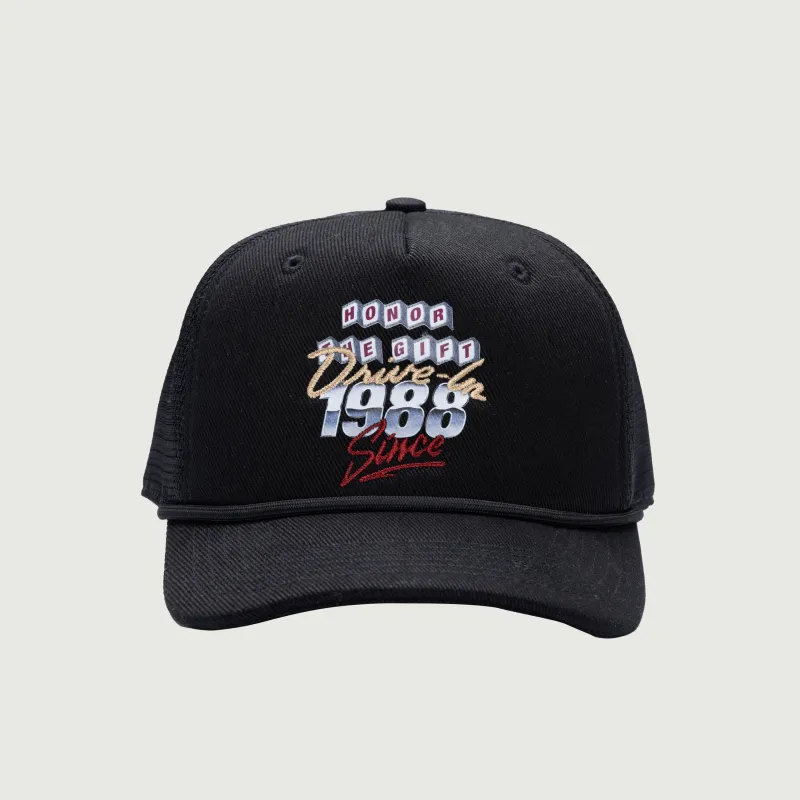 Drive In Trucker Cap - Black sold by Honor the Gift