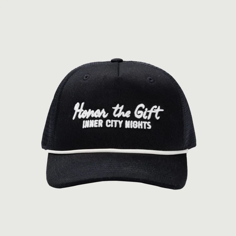 City Nights Trucker Cap - Black sold by Honor the Gift