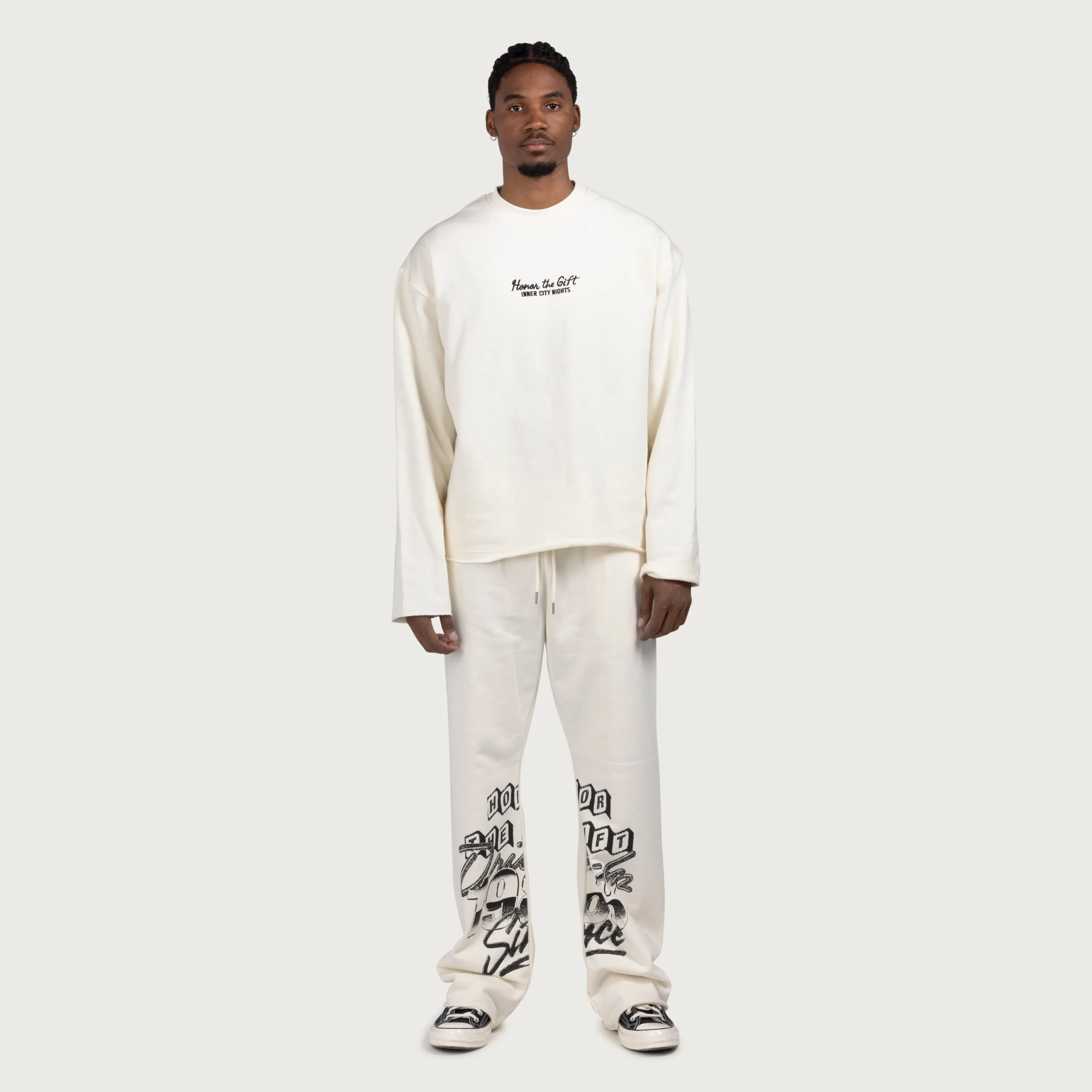 Drive In Sweats - Bone sold by Honor the Gift product image thumbnail 2