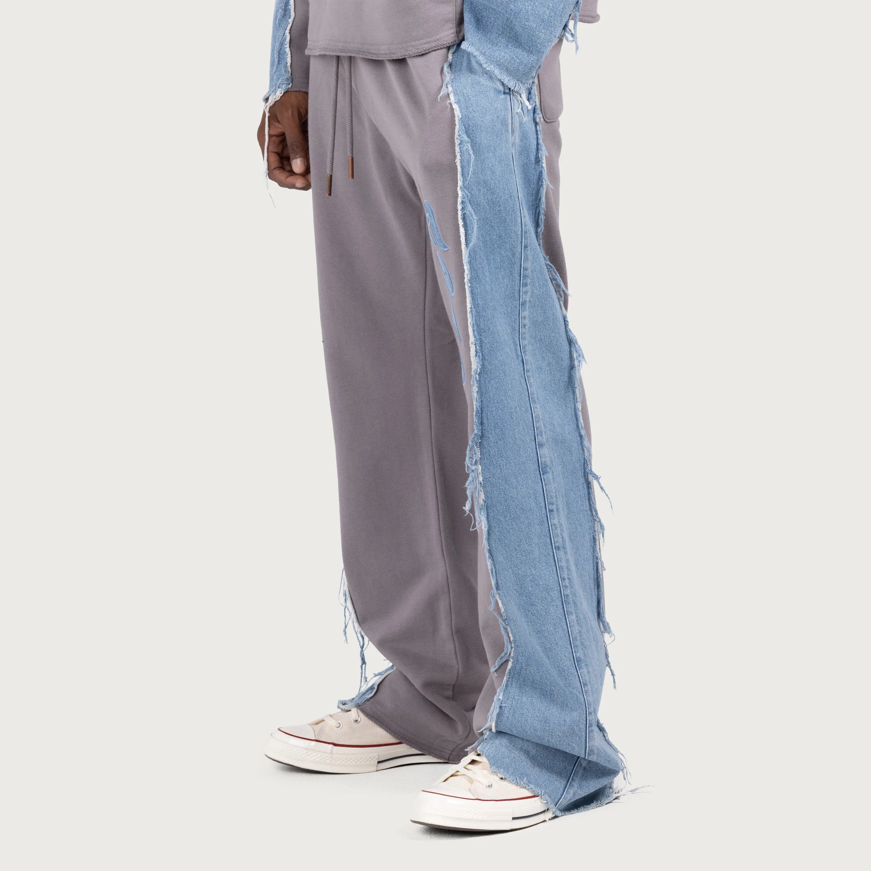Denim Sweatpant - Grey sold by Honor the Gift product image thumbnail 5