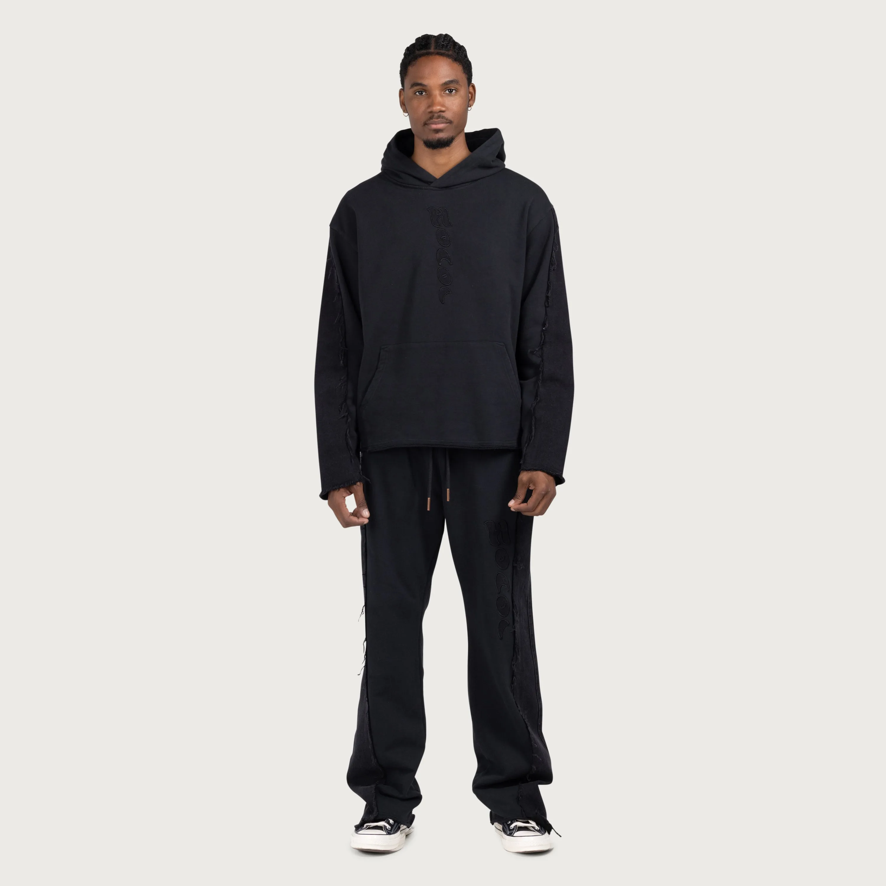 Denim Sweatpant - Black sold by Honor the Gift product image thumbnail 2