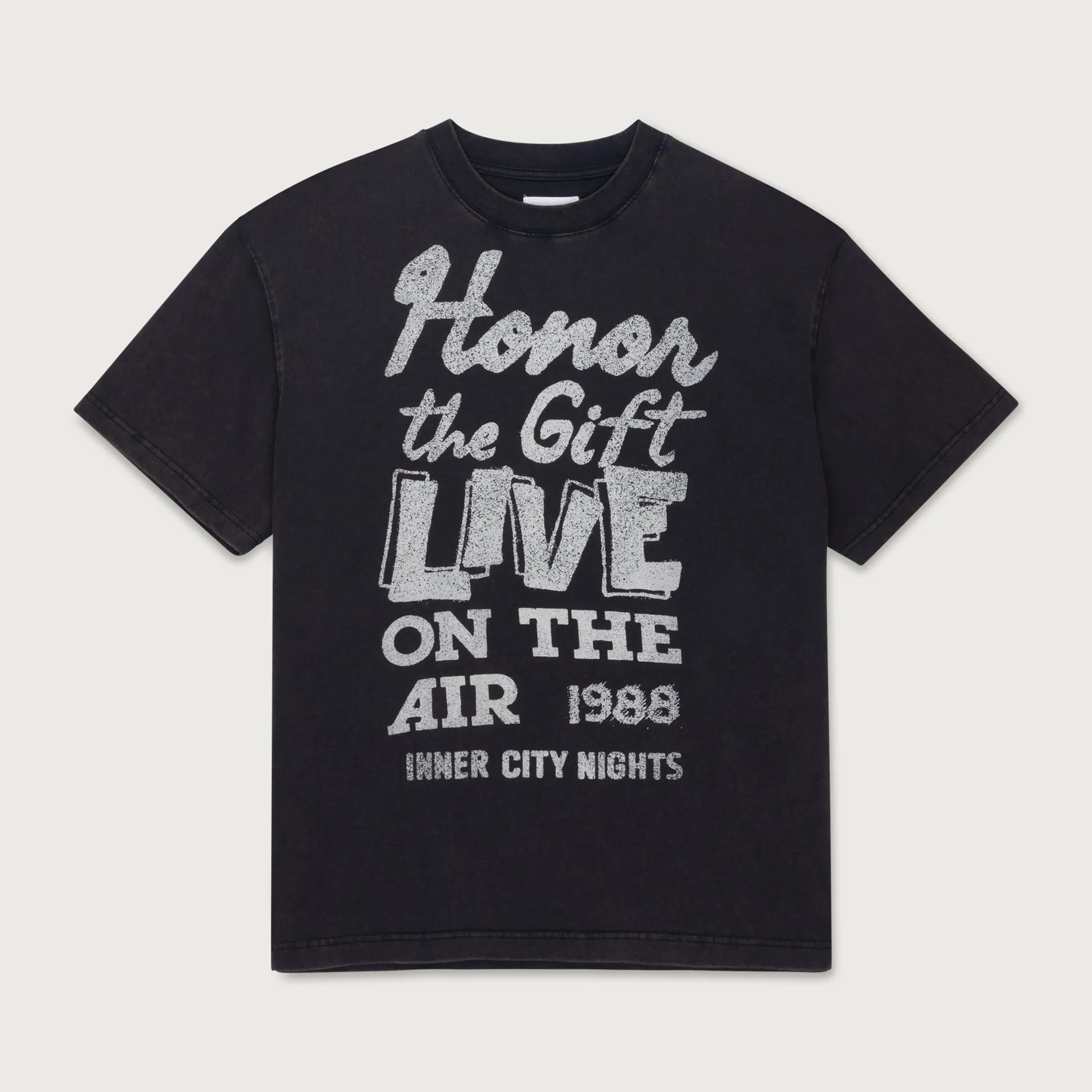 Live On The Air Tee - Black sold by Honor the Gift