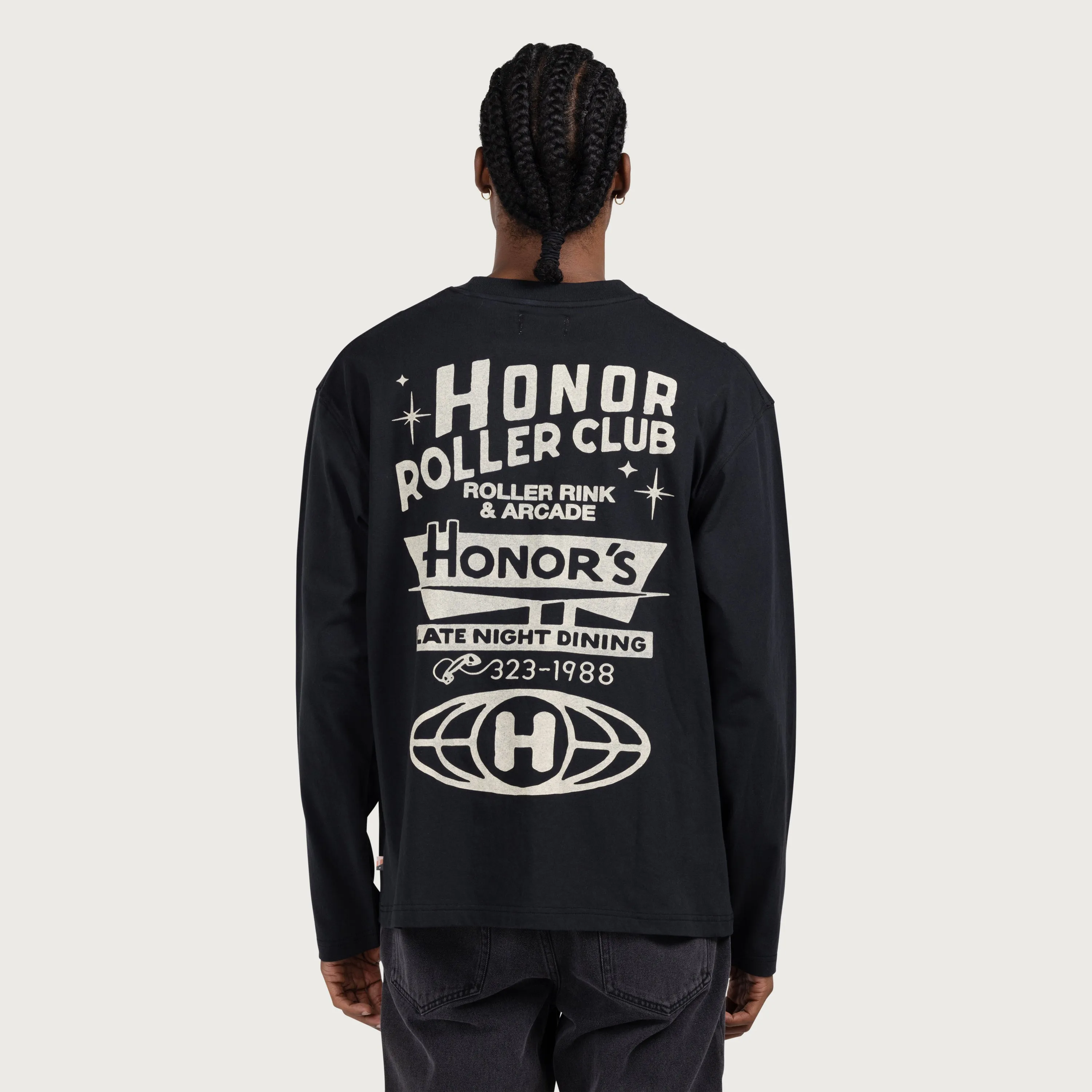 Late Night Dining Tee - Black sold by Honor the Gift product image thumbnail 5