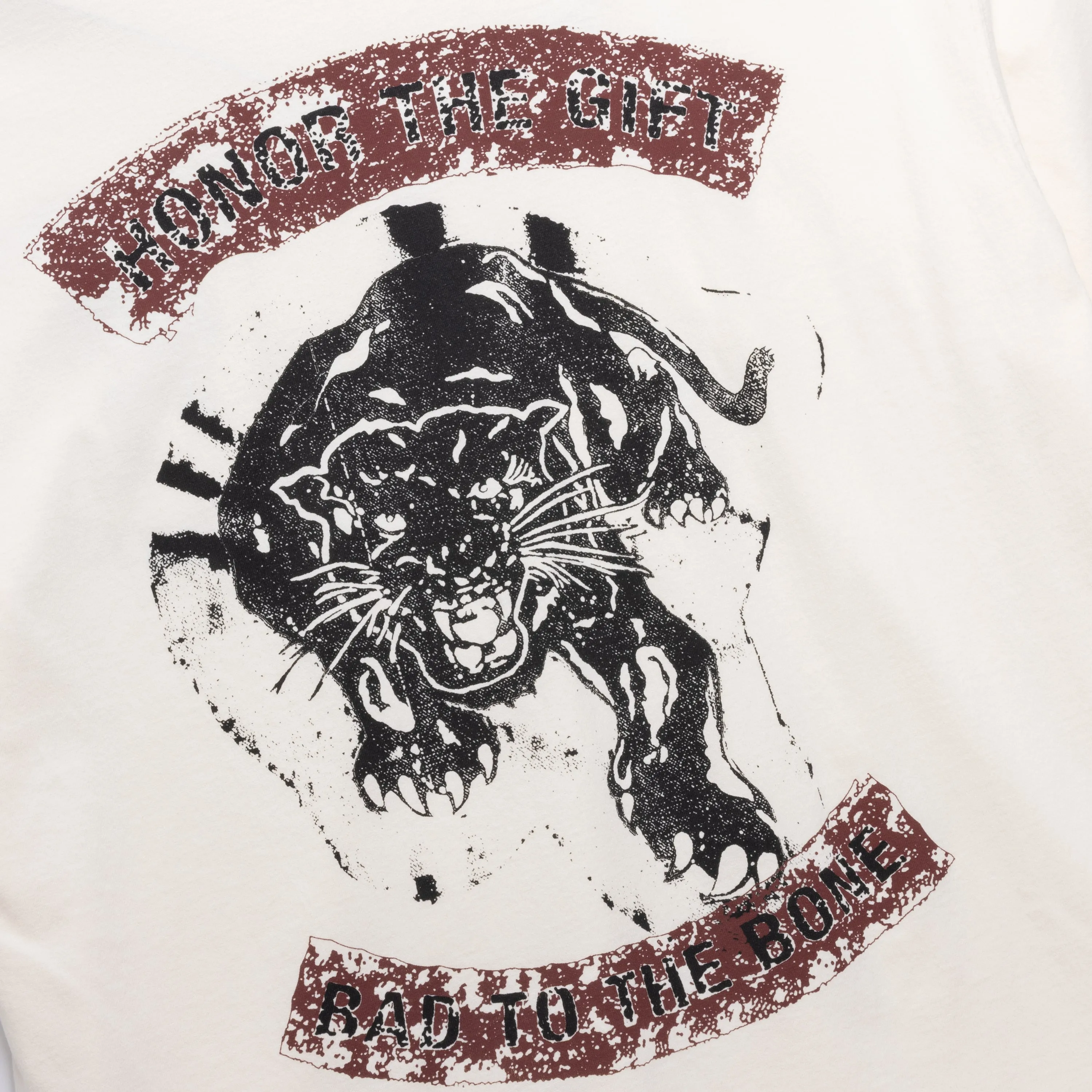 Bad To The Bone Tee - White sold by Honor the Gift product image thumbnail 5