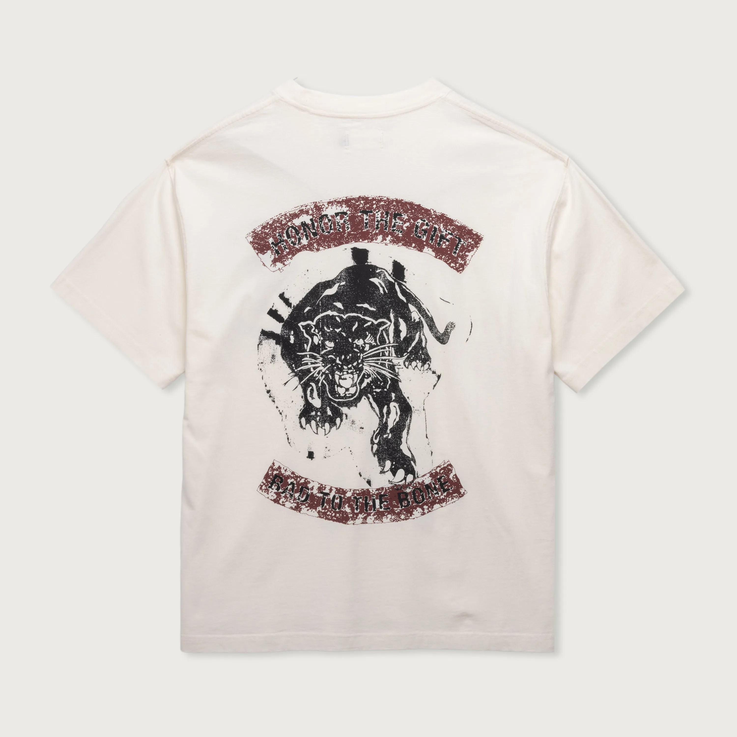 Bad To The Bone Tee - White sold by Honor the Gift product image thumbnail 4