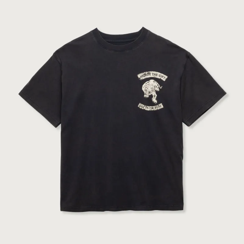 Bad To The Bone Tee - Black sold by Honor the Gift