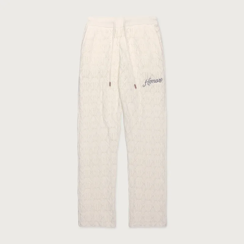 Cable Knit Pant - Bone sold by Honor the Gift