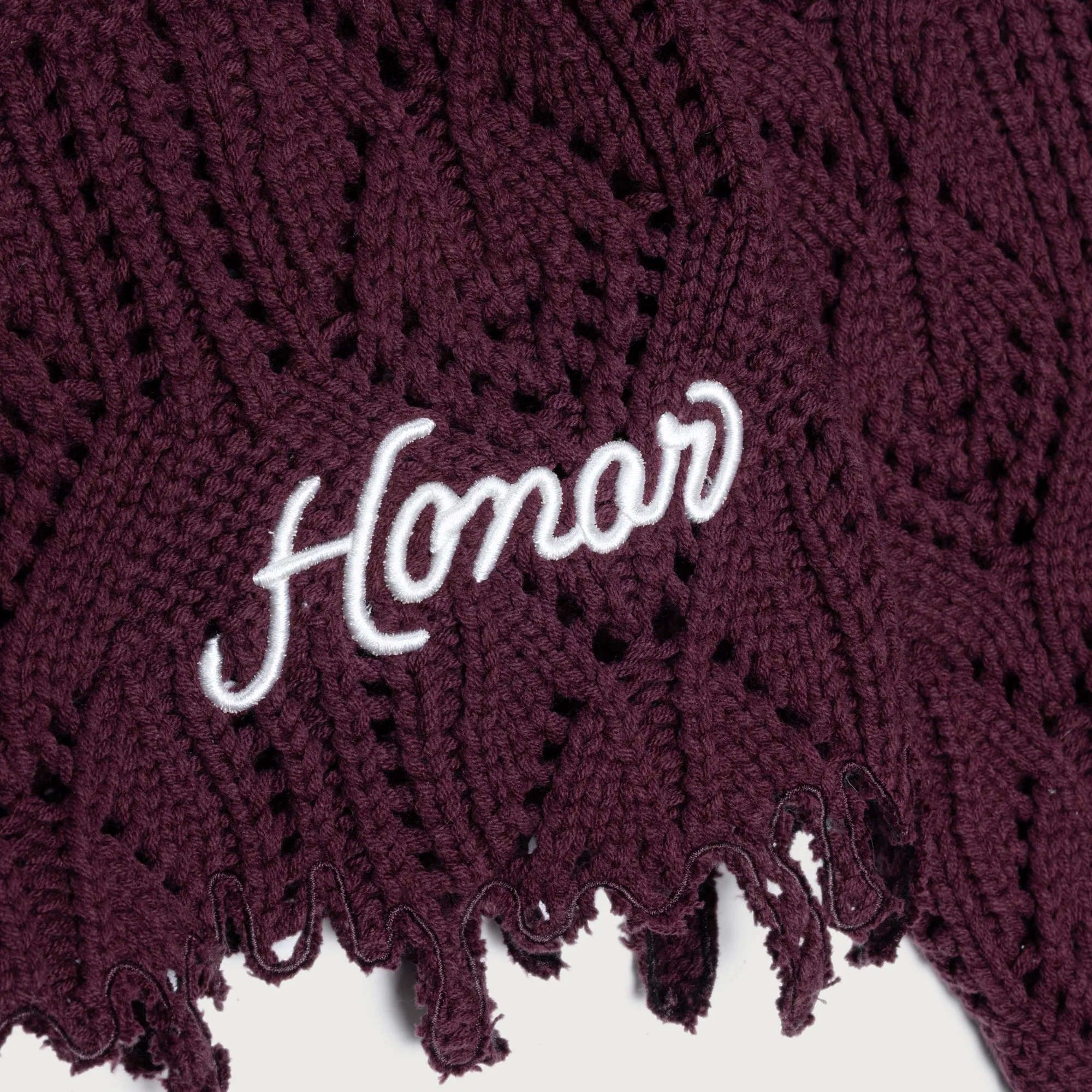 Cable Sweater - Berry sold by Honor the Gift product image thumbnail 3