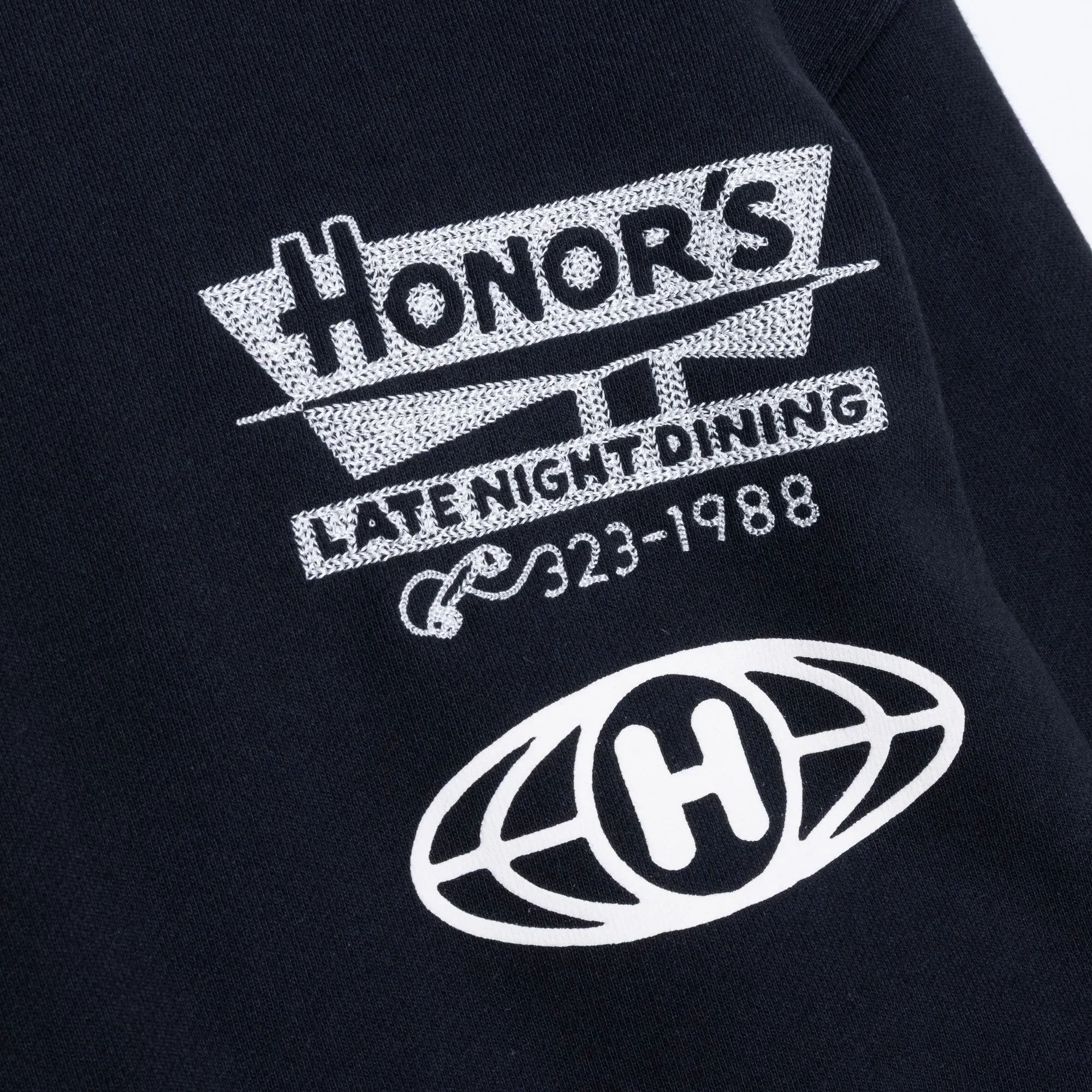 Mixed Logo Crewneck - Black sold by Honor the Gift product image thumbnail 3