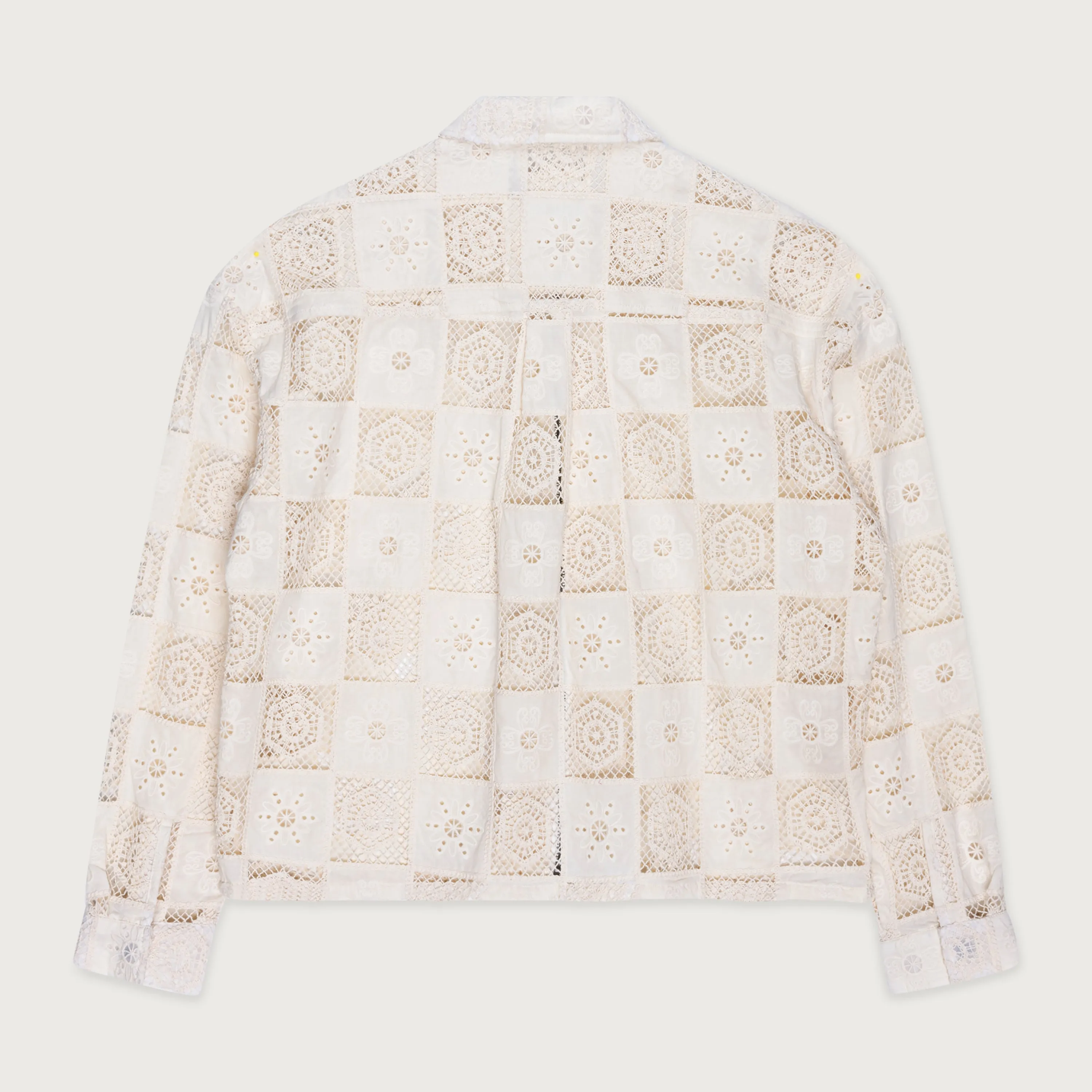 Crochet Full Zip - Bone sold by Honor the Gift product image thumbnail 5