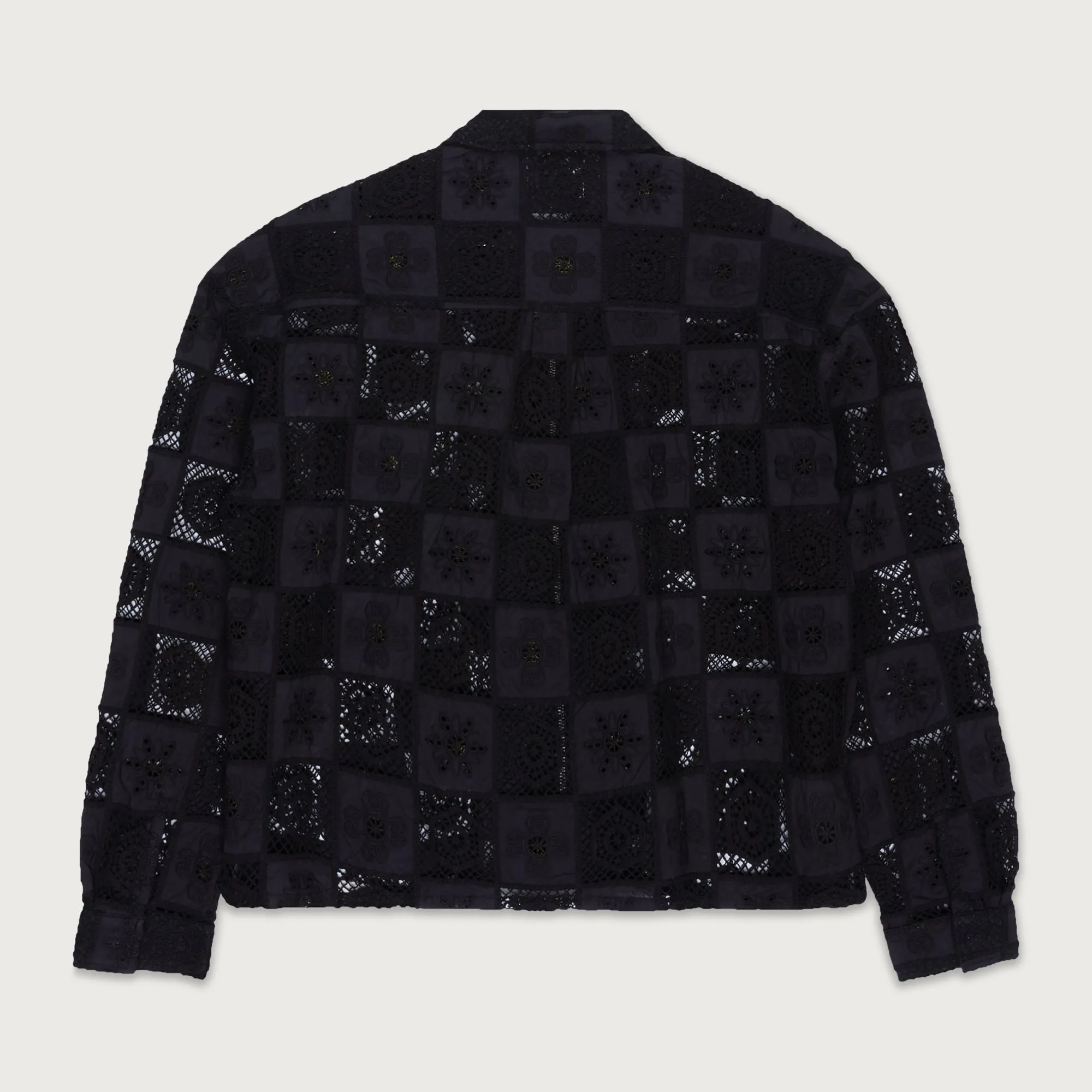 Crochet Full Zip - Black sold by Honor the Gift product image thumbnail 5