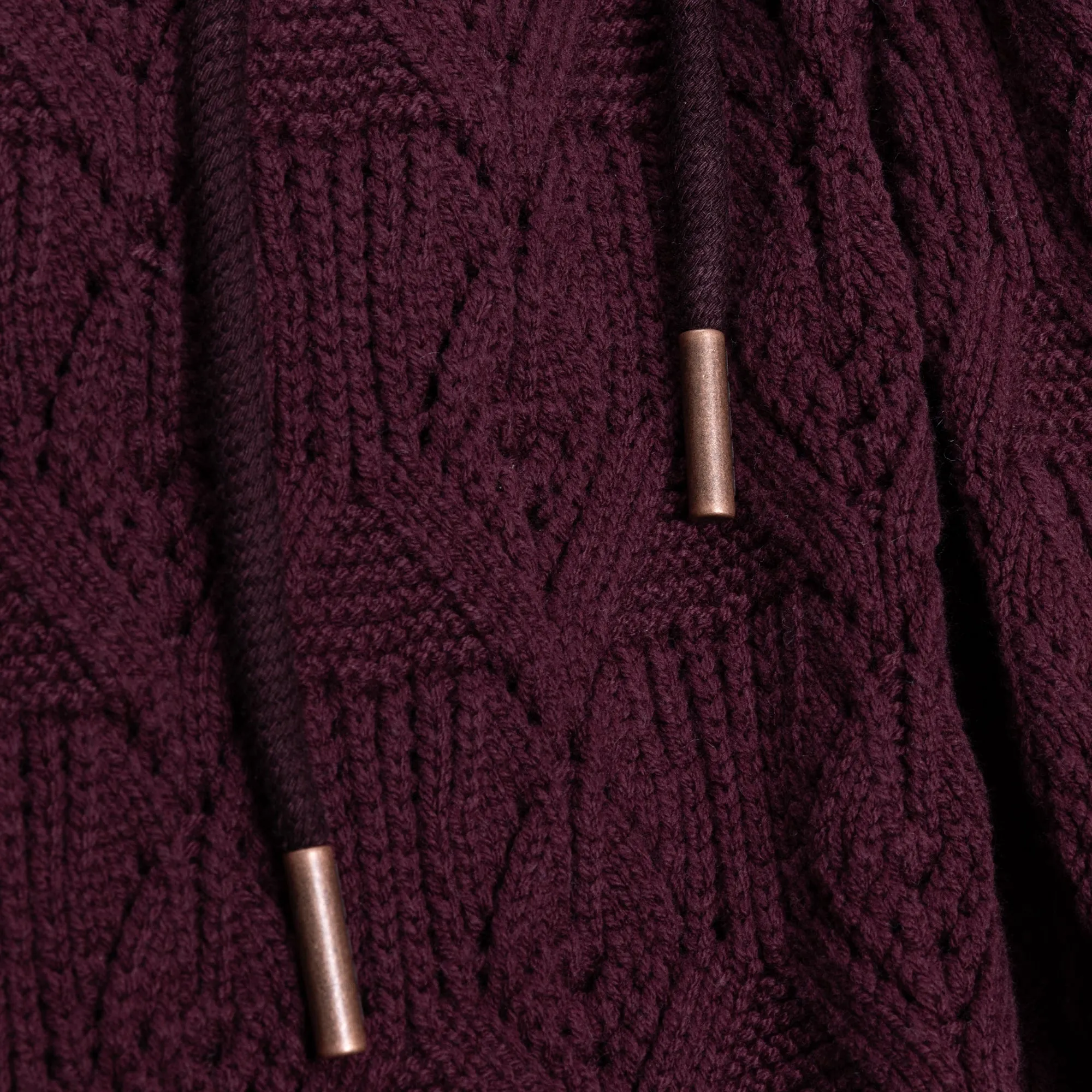 Cable Knit Pant - Berry sold by Honor the Gift product image thumbnail 3