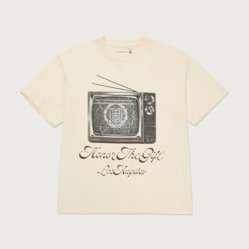 HTG® TV T-Shirt - Bone sold by Honor the Gift