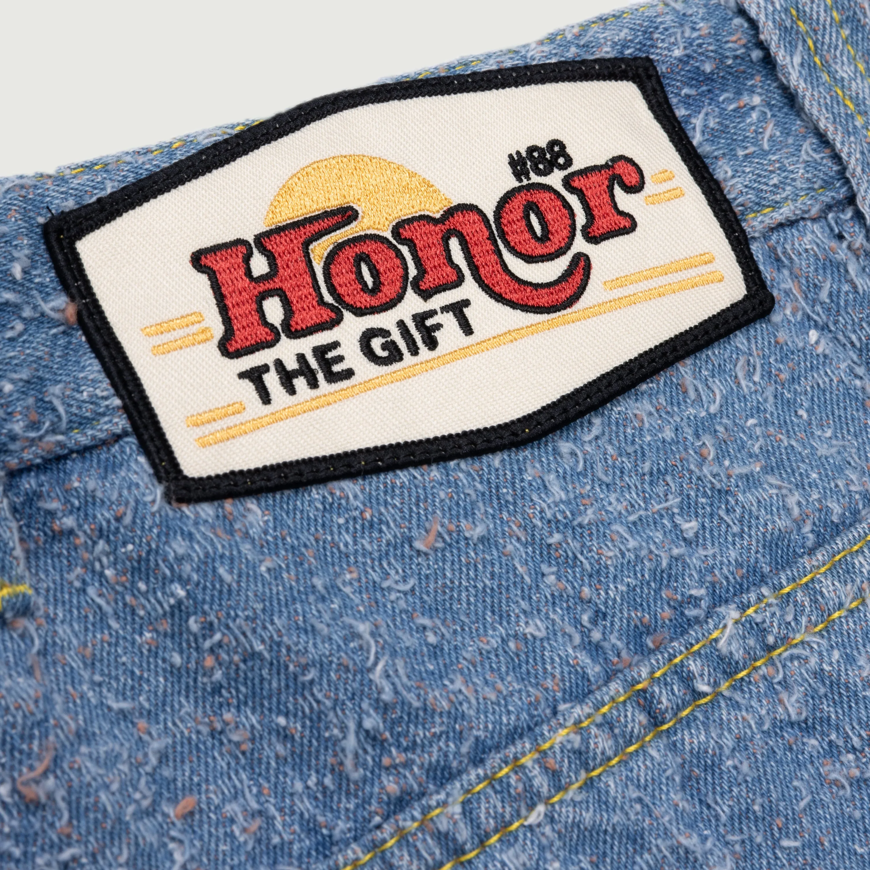 Washed Nep Yarn Denim Pant - Indigo sold by Honor the Gift product image thumbnail 3