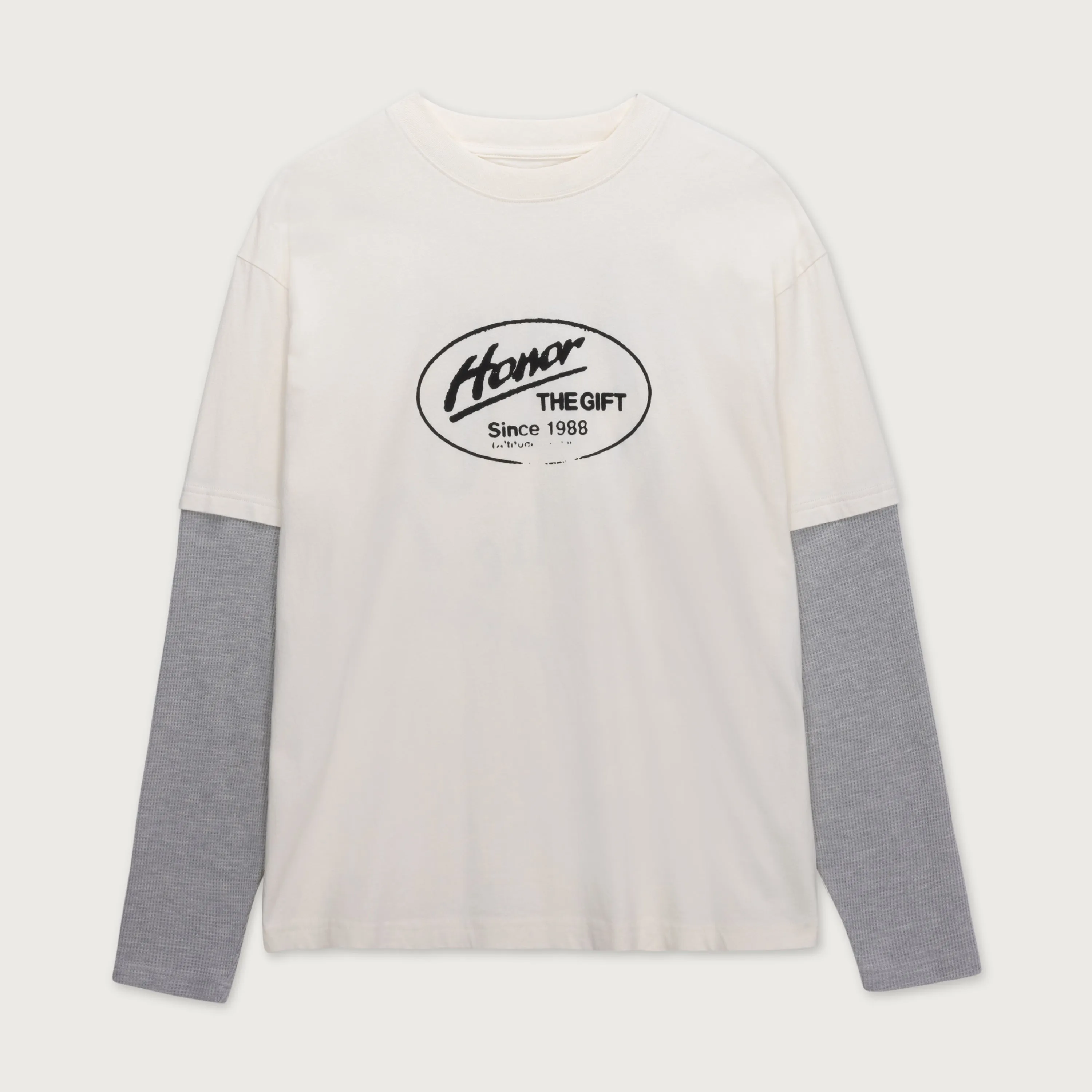 Just Be L/S Tee - White sold by Honor the Gift