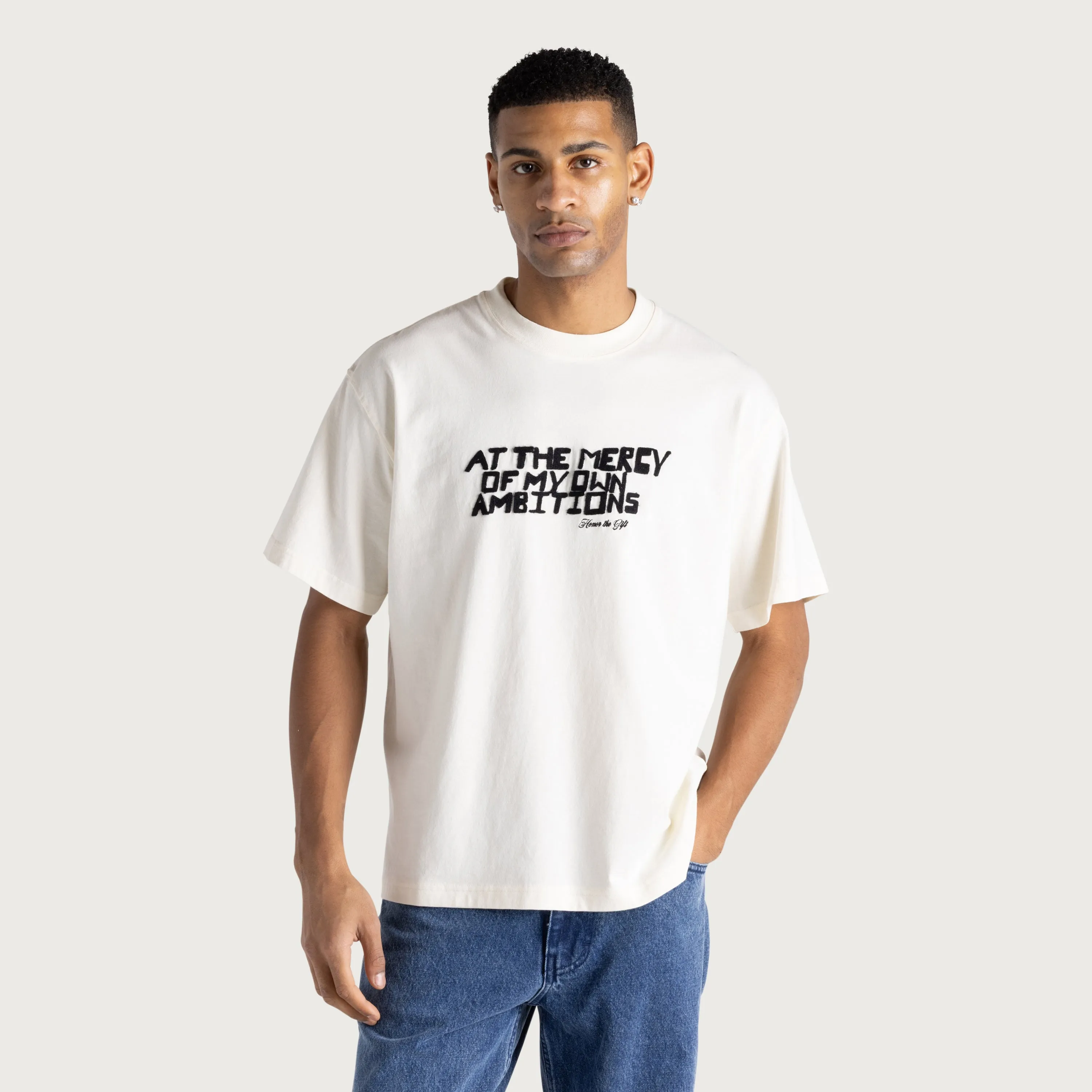 Ambitions Tee - White sold by Honor the Gift product image thumbnail 2