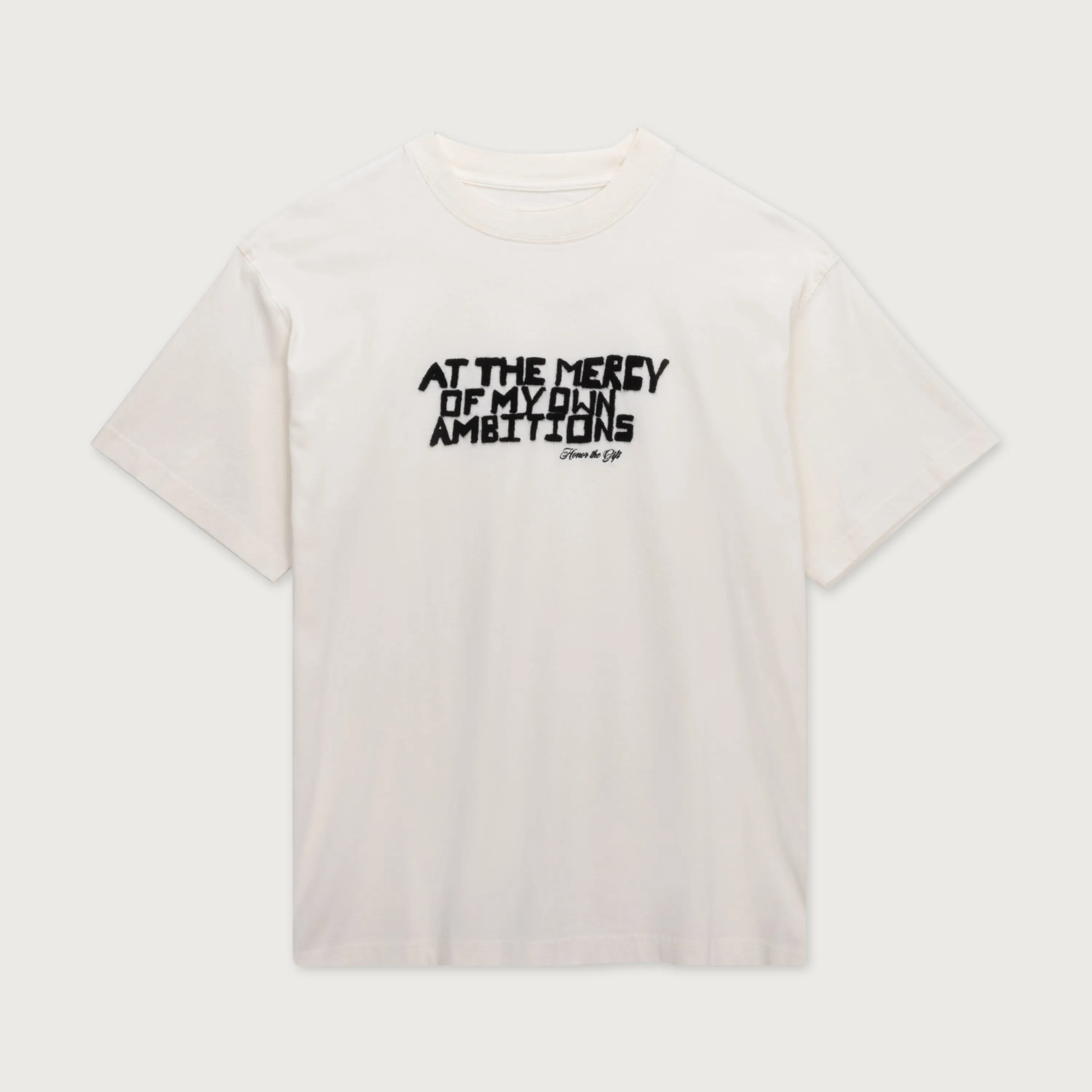 Ambitions Tee - White sold by Honor the Gift