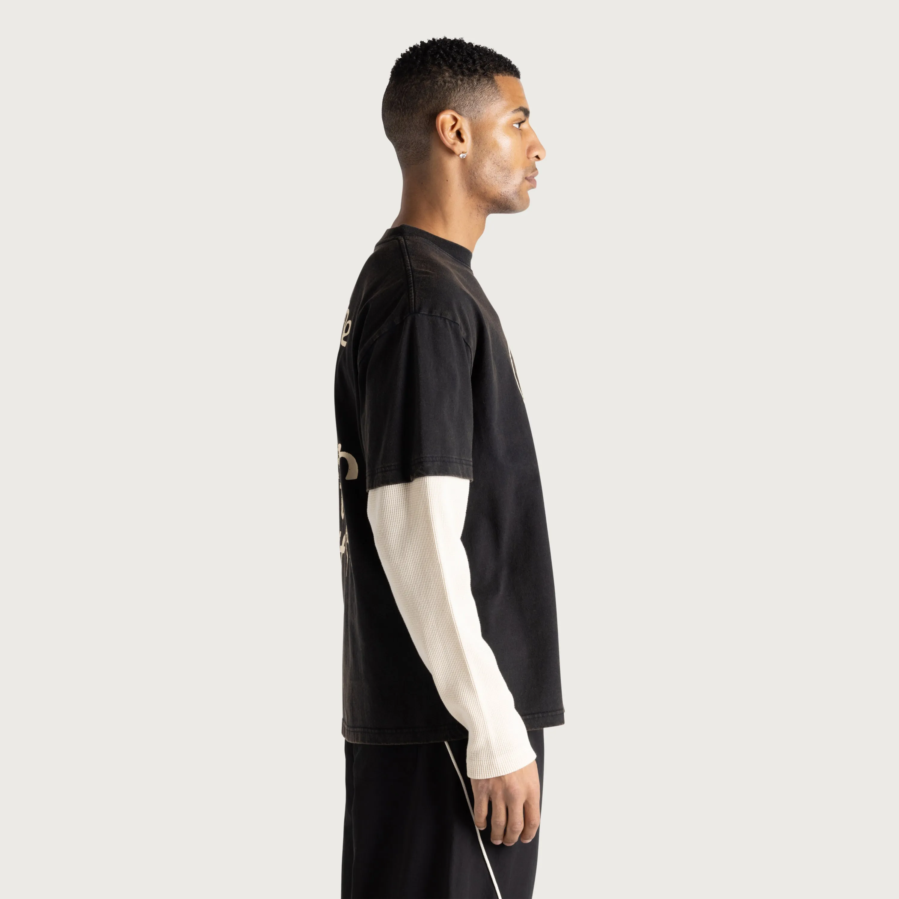 Just Be L/S Tee - Black sold by Honor the Gift product image thumbnail 5