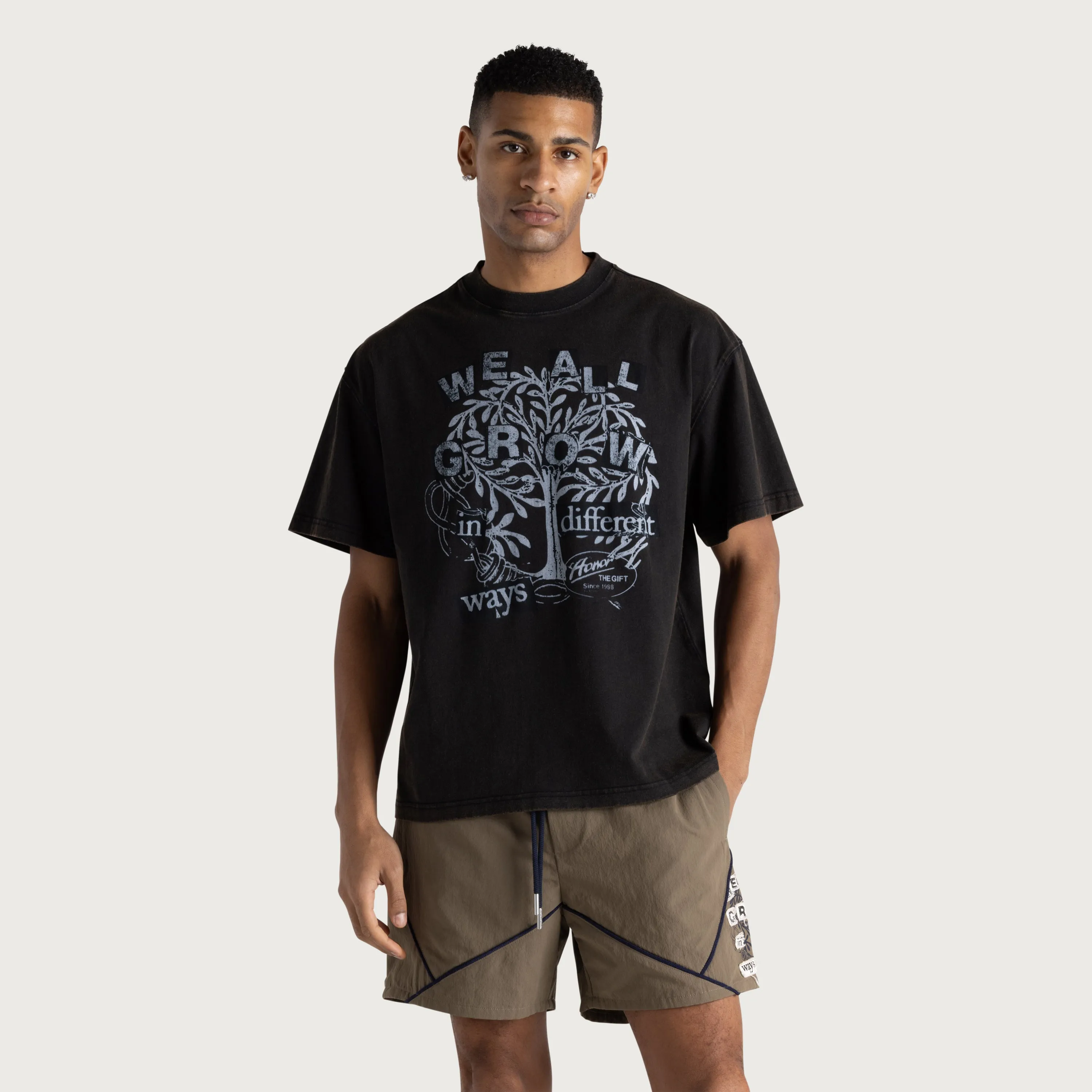 We All Grow Tee - Black sold by Honor the Gift product image thumbnail 2