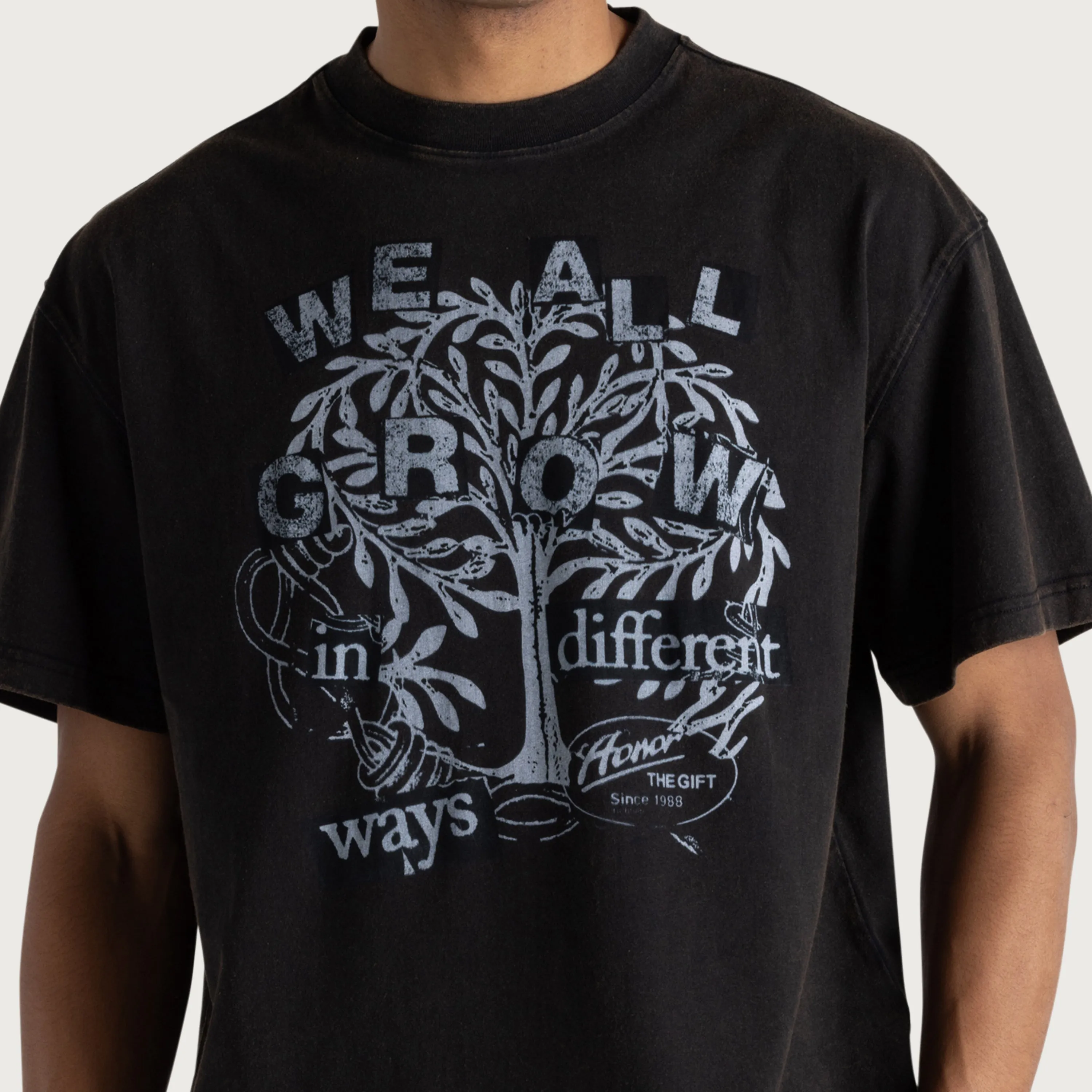 We All Grow Tee - Black sold by Honor the Gift product image thumbnail 4