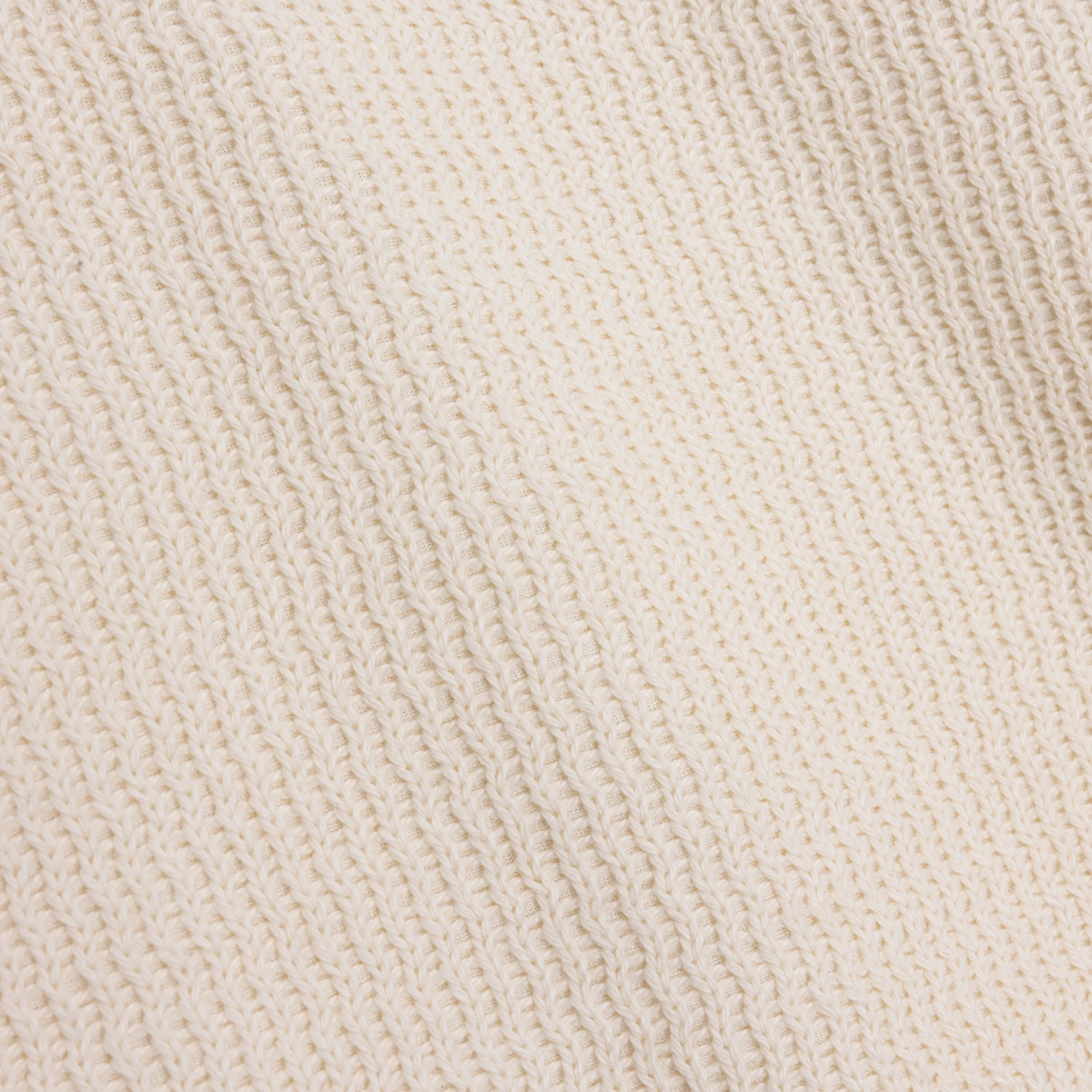Wavy Knit L/S Polo - Bone sold by Honor the Gift product image thumbnail 4