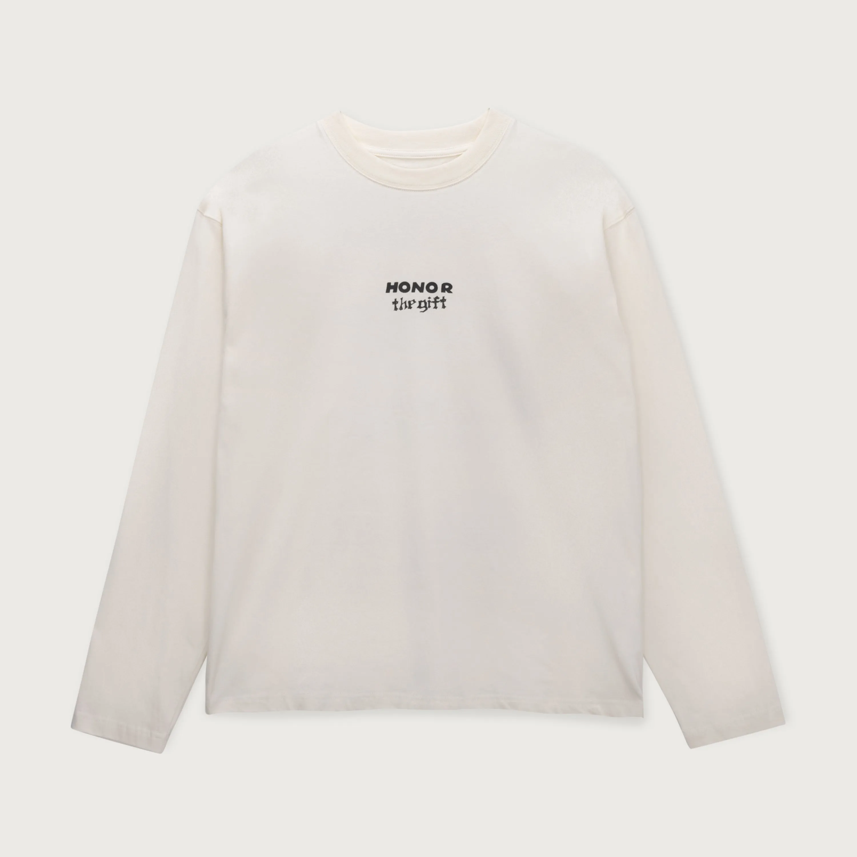 Running Shit L/S Tee - White sold by Honor the Gift