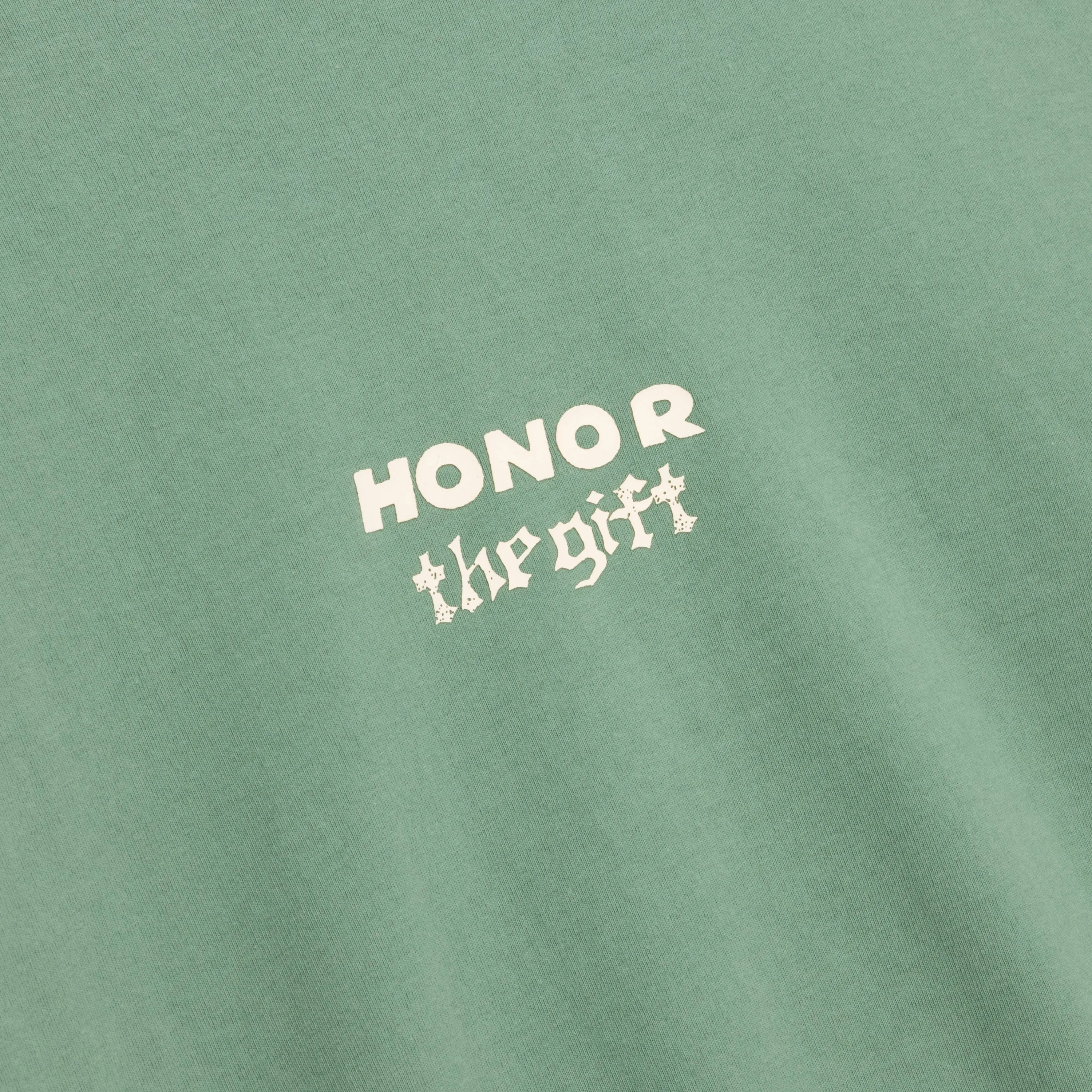 Running Shit L/S Tee - Mint sold by Honor the Gift product image thumbnail 3