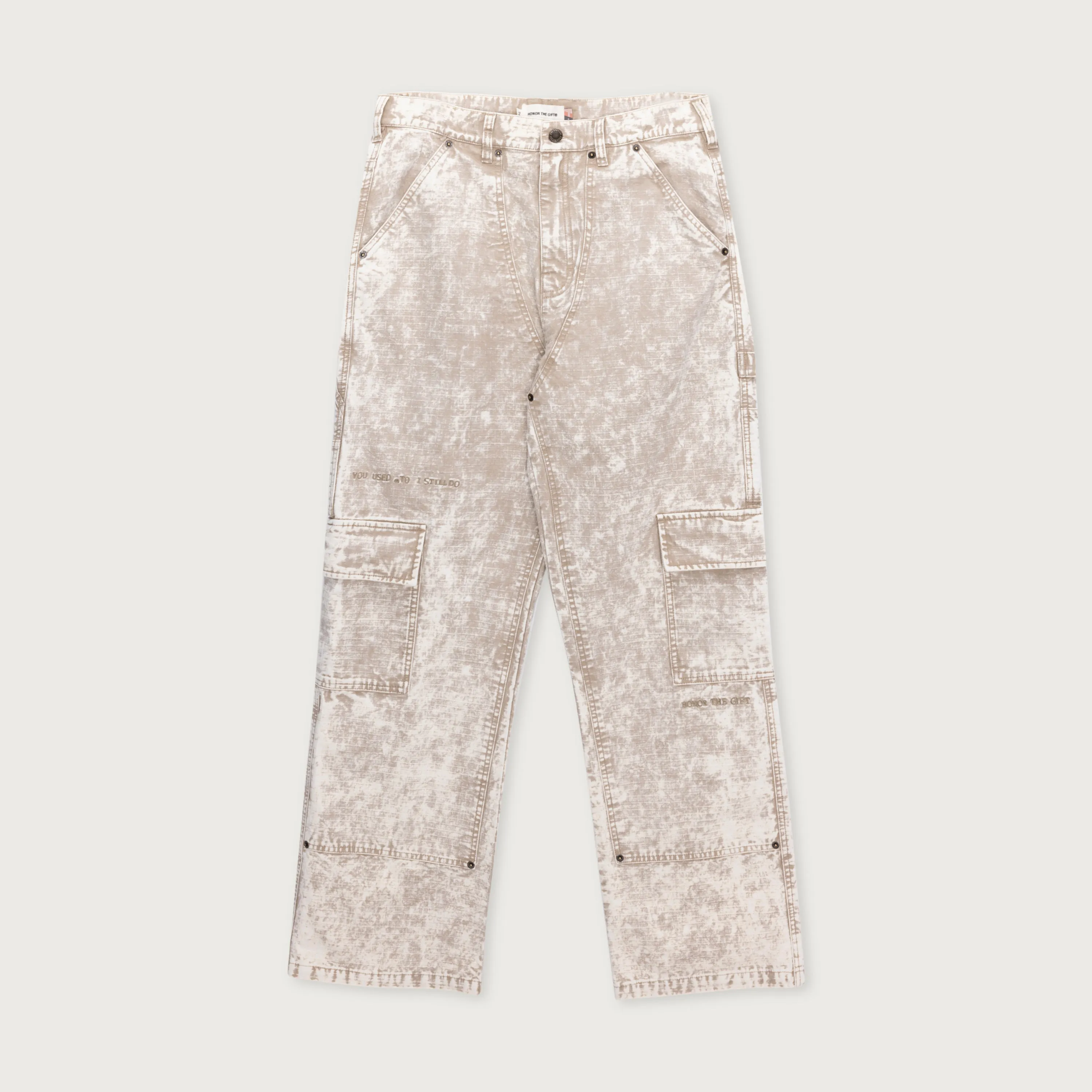 Still Do Ripstop Pant - Bone sold by Honor the Gift