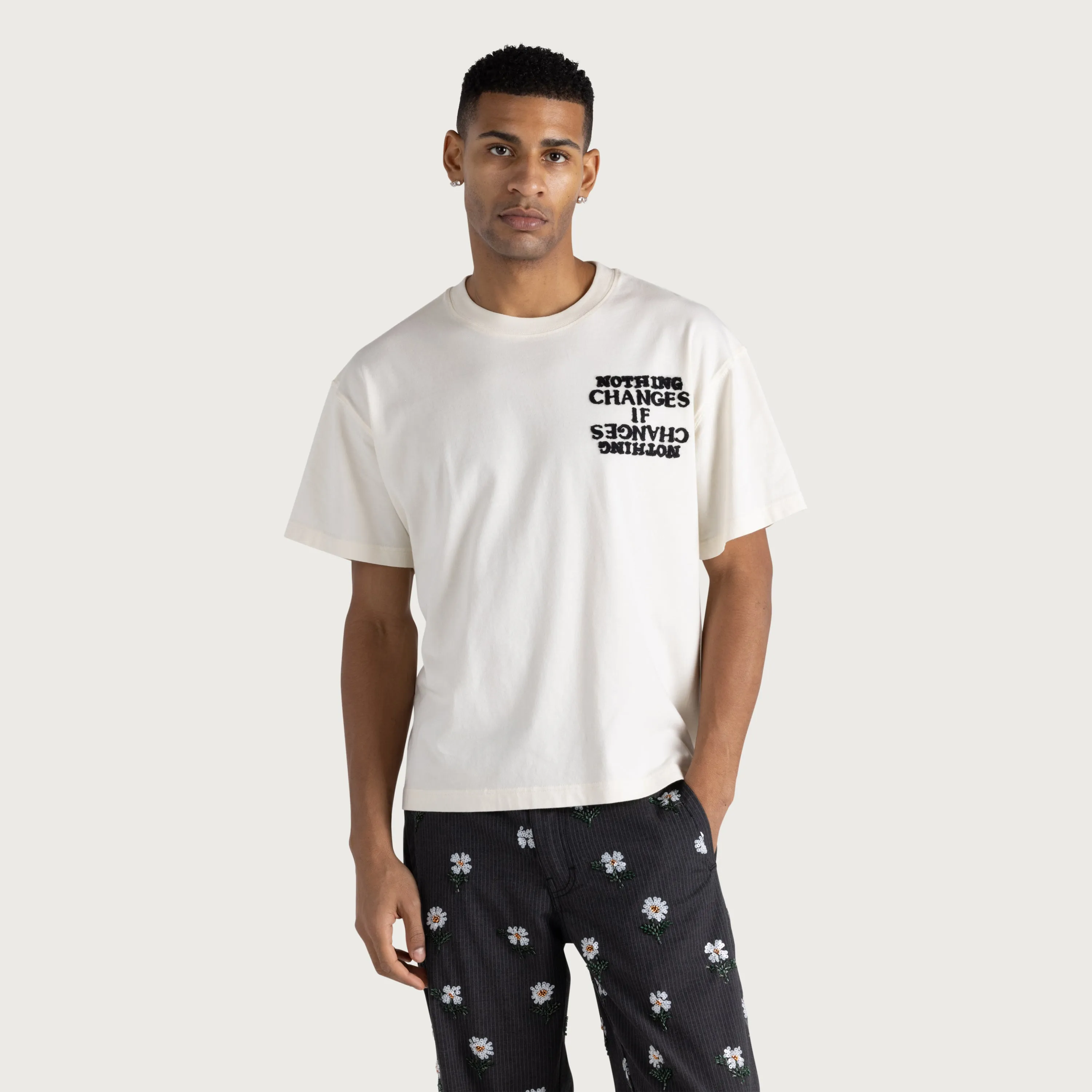 Nothing Changes Tee - White sold by Honor the Gift product image thumbnail 5