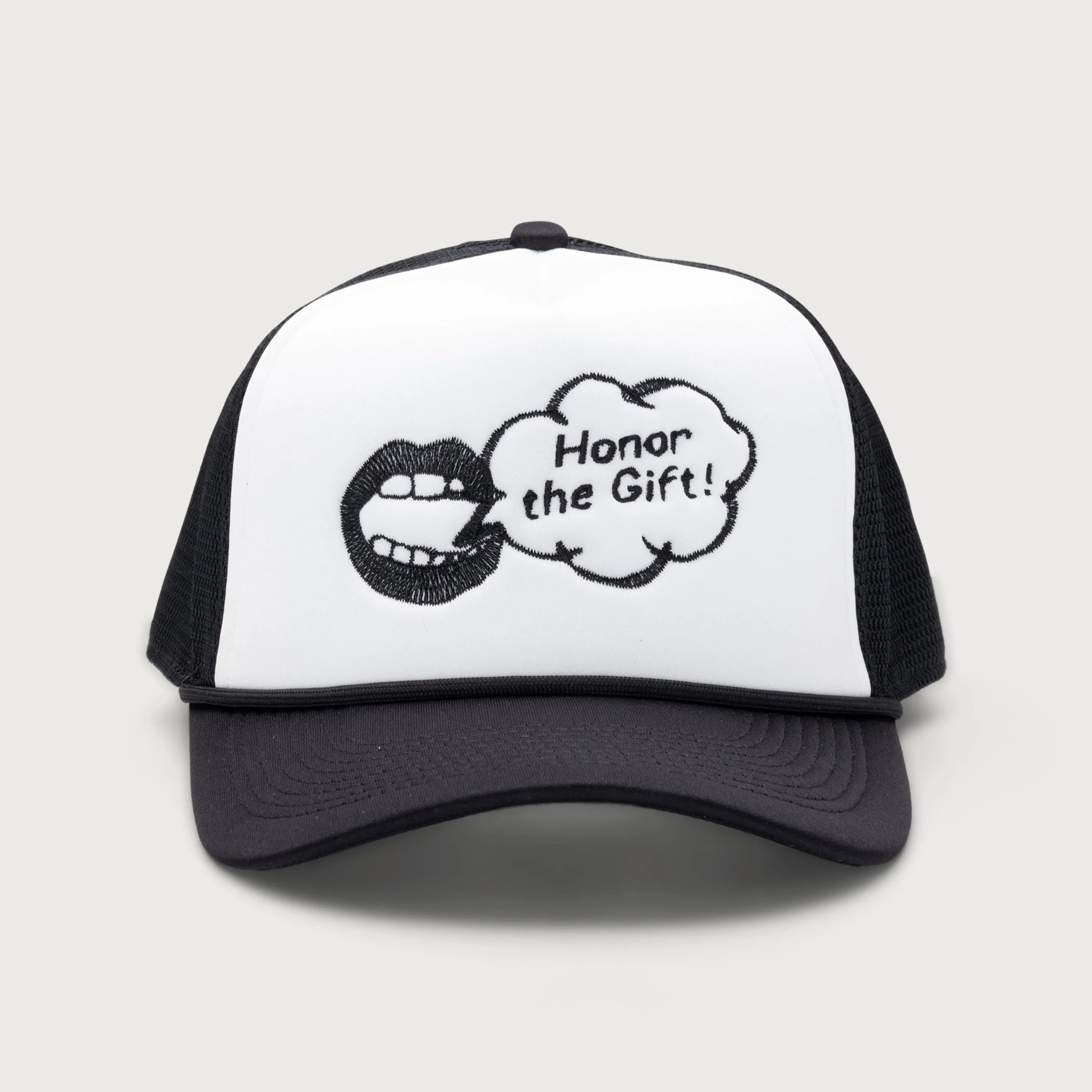 Speak Trucker Cap - Black sold by Honor the Gift