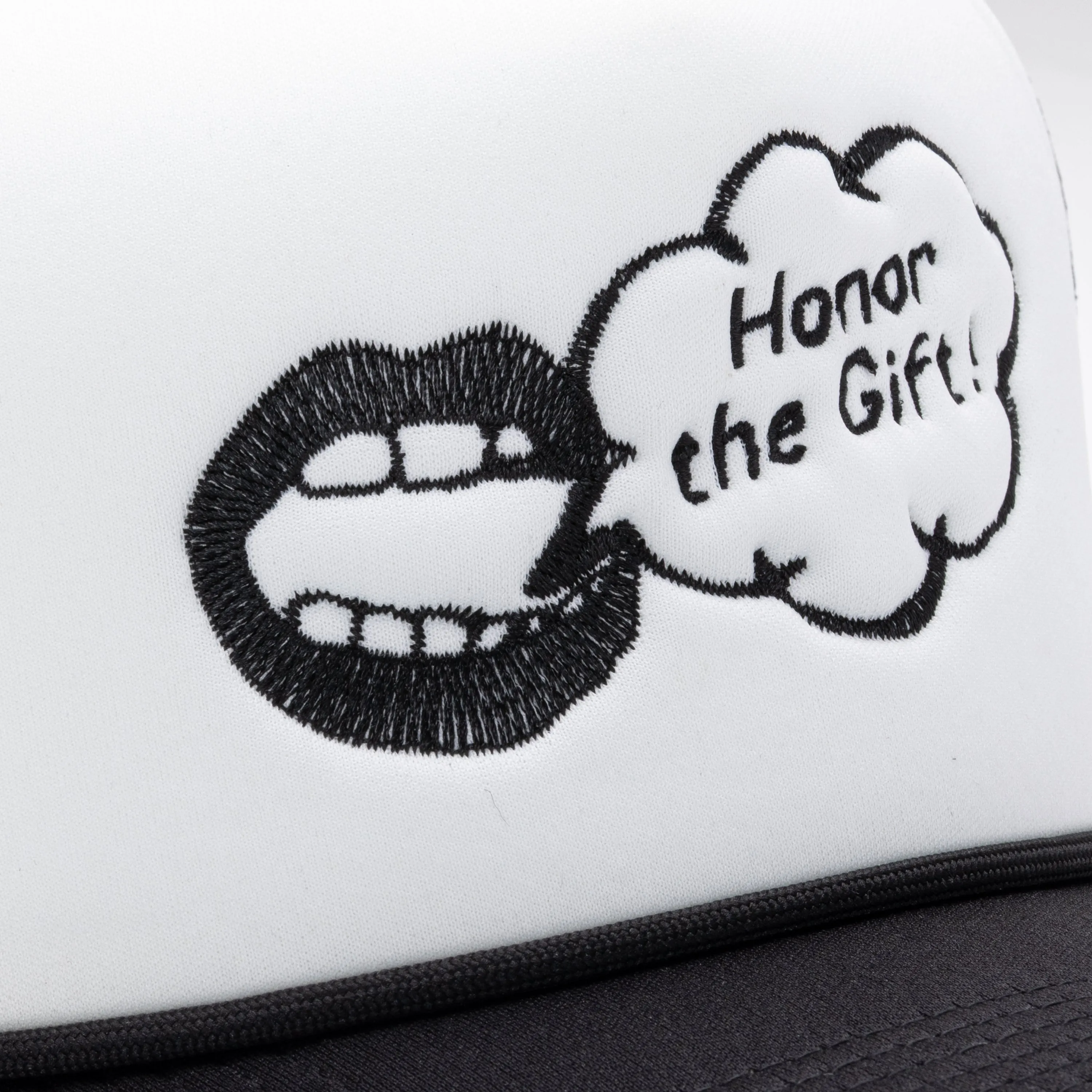 Speak Trucker Cap - Black sold by Honor the Gift product image thumbnail 2