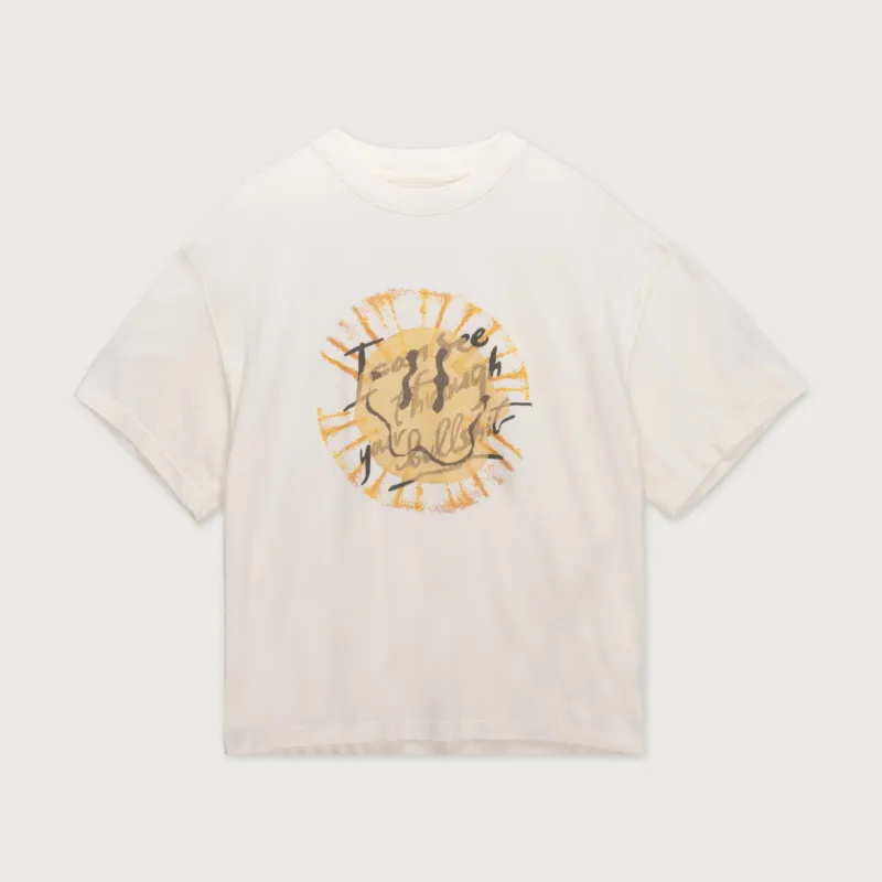 I Can See Through Your Bullshit S/S Tee - White sold by Honor the Gift