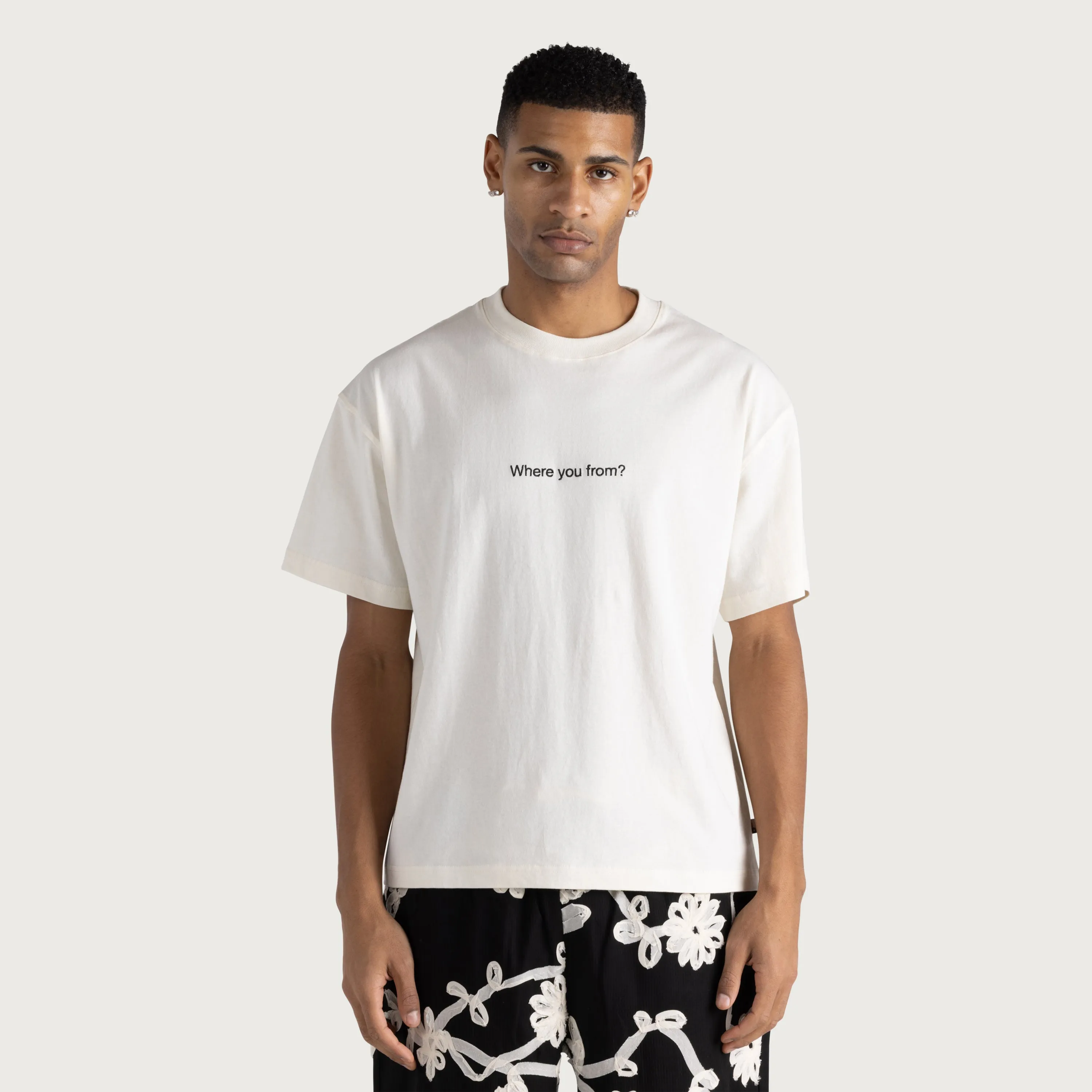 Where You From Tee - White sold by Honor the Gift product image thumbnail 2