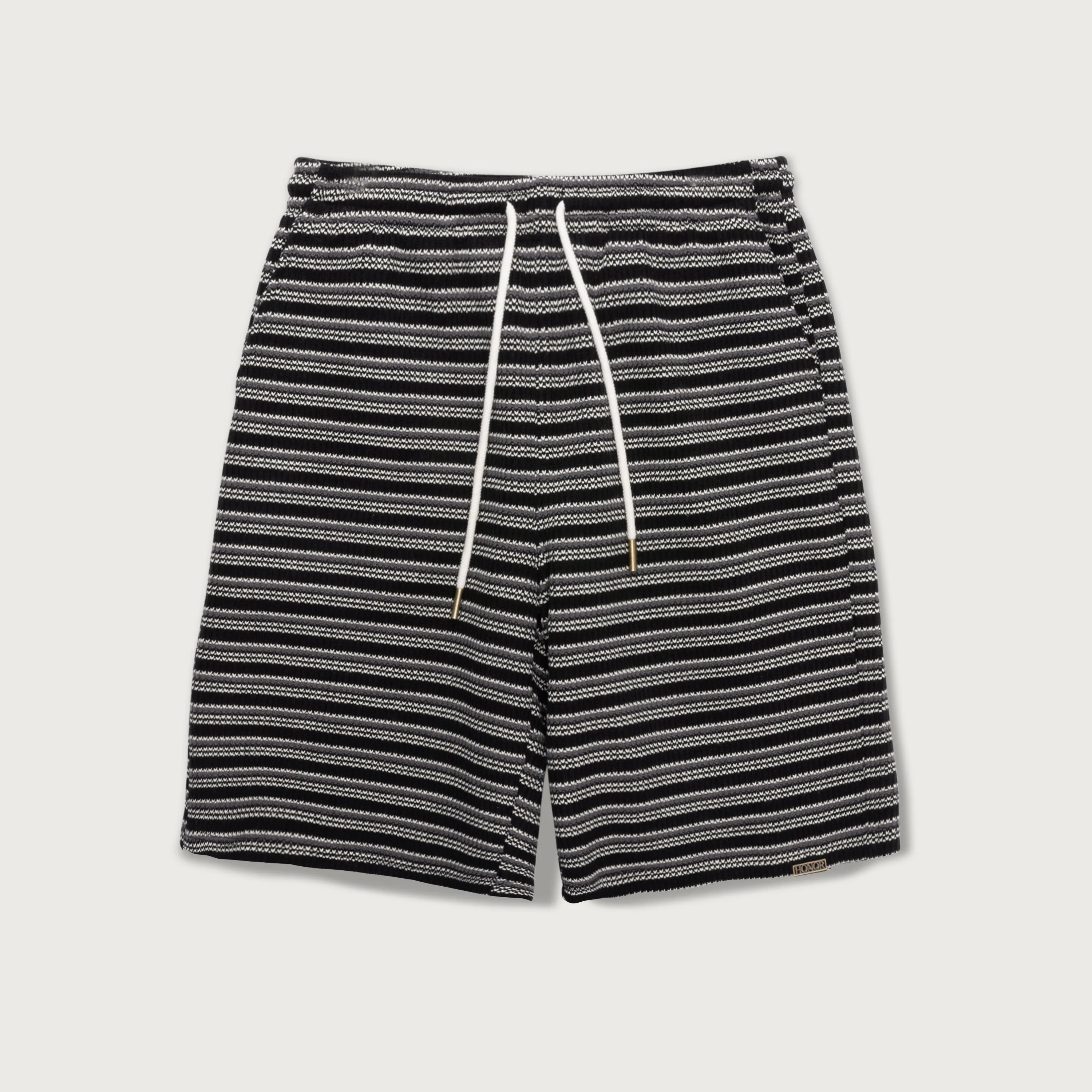 Speak Striped Short - Black sold by Honor the Gift