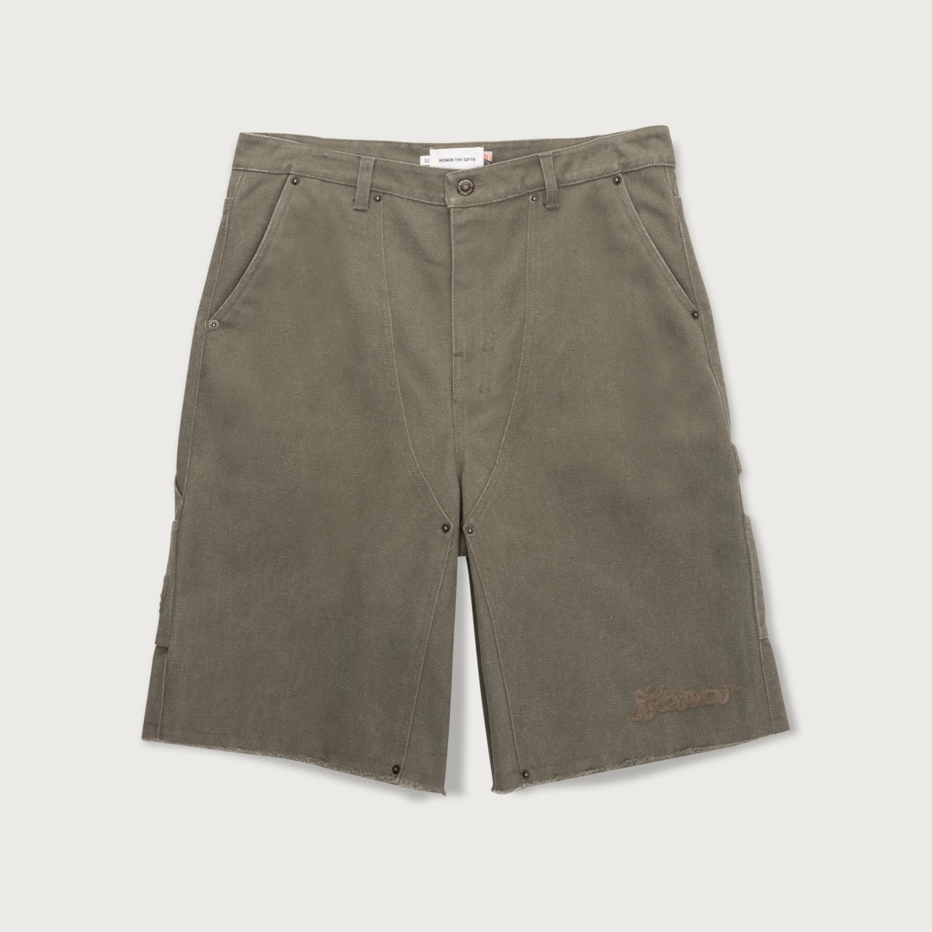 #88 Carpenter Short - Pebble sold by Honor the Gift